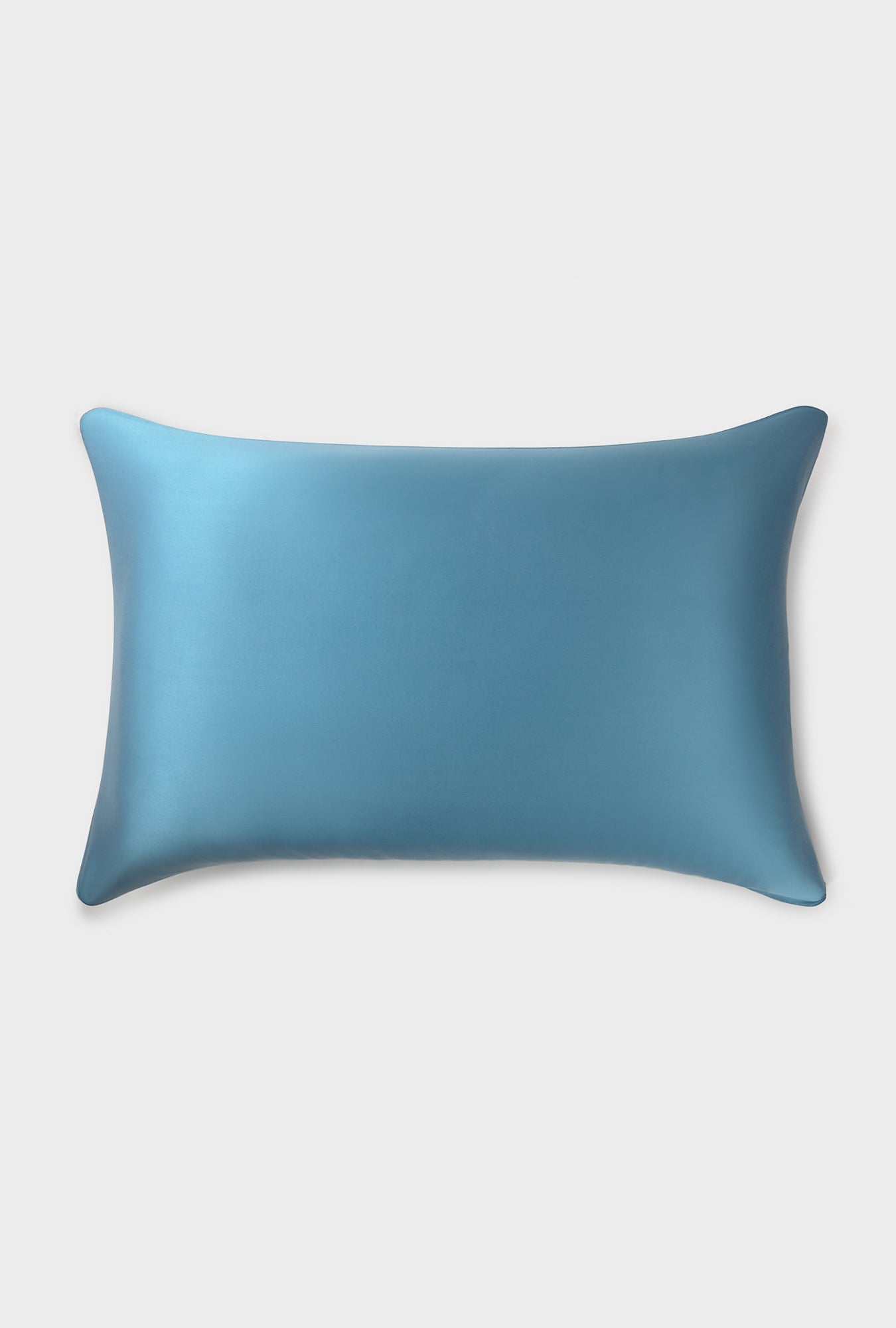 Taie d'oreiller bleue