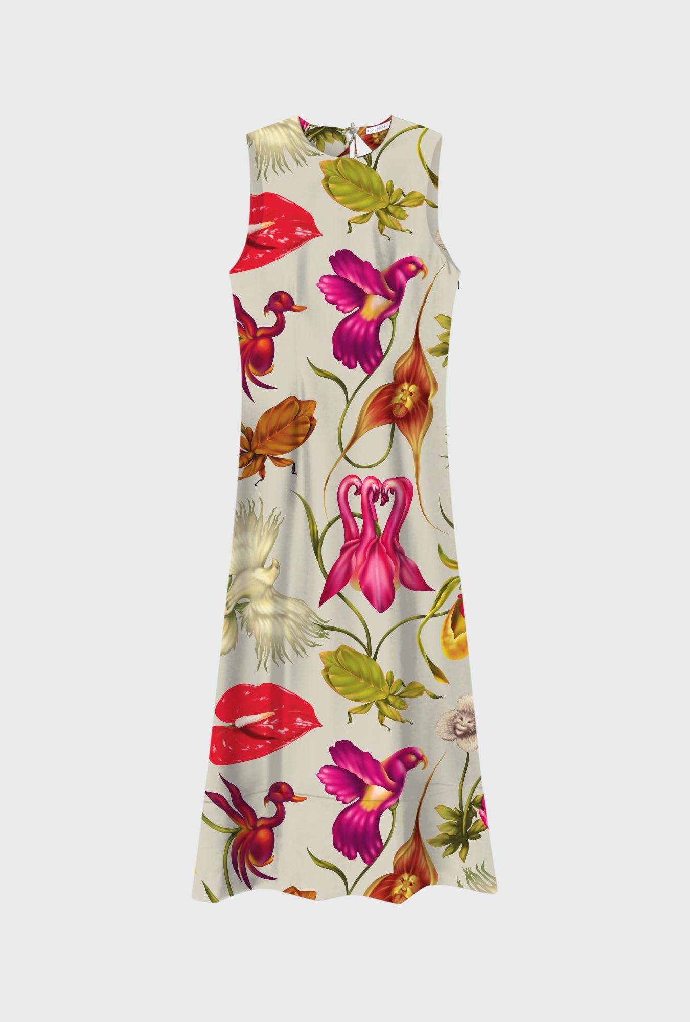 Robe Ella en coton et soie Wonderland