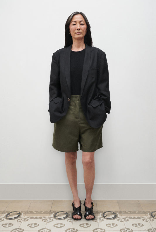 Blazer Miami en sergé noir