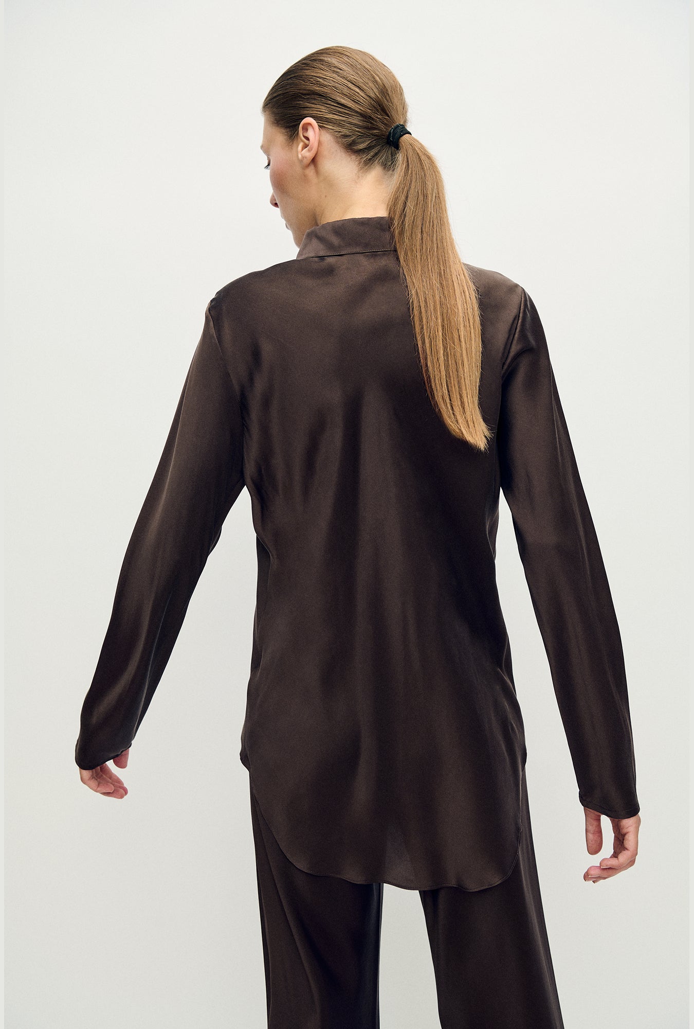 Chemise coupe biais Mantis