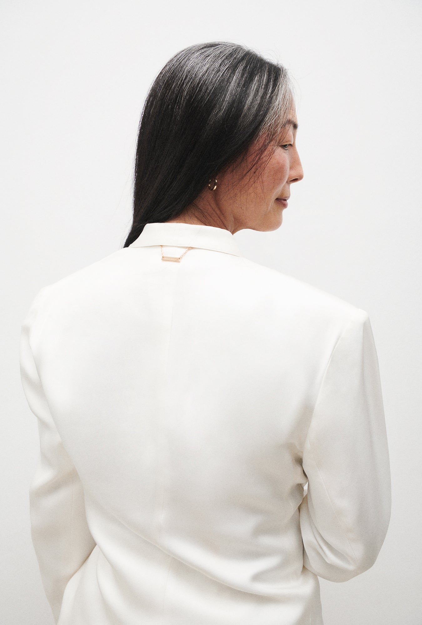 Twill Miami Blazer White