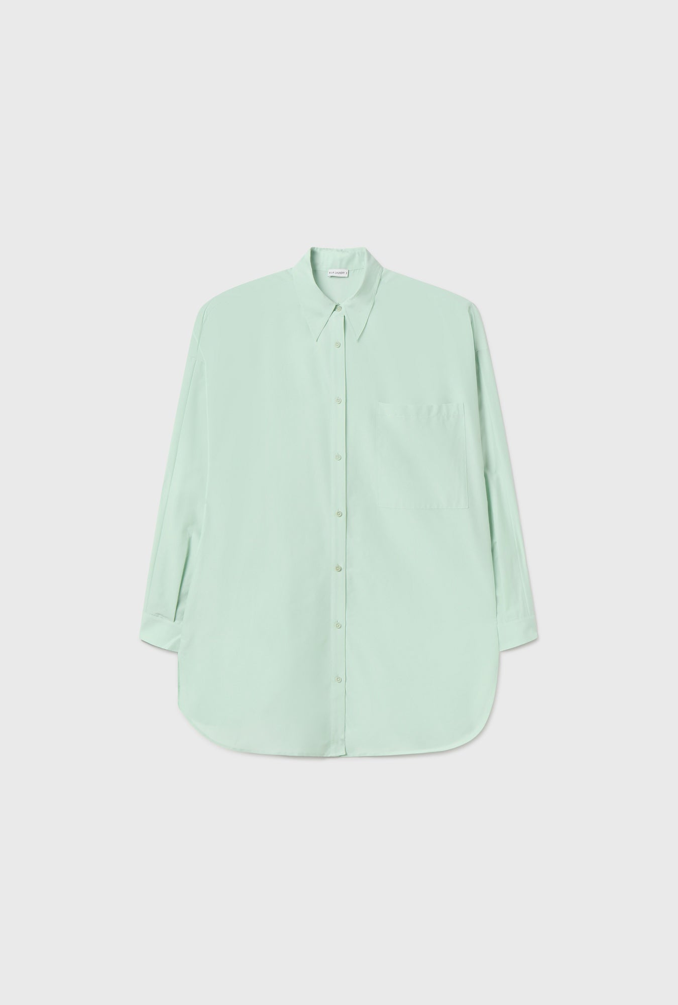 Chemisier rond en coton et soie Dew