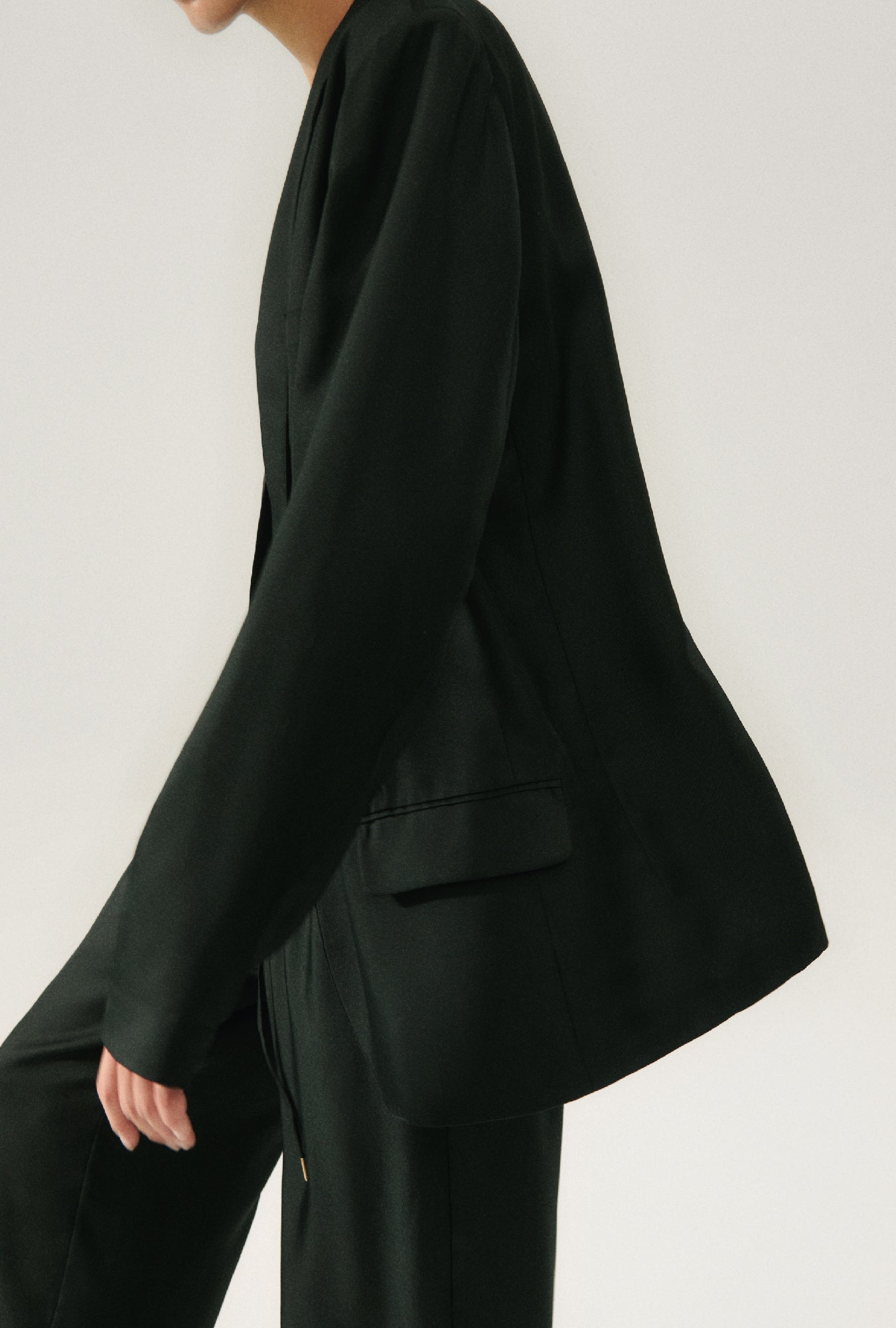 Blazer Miami en sergé noir