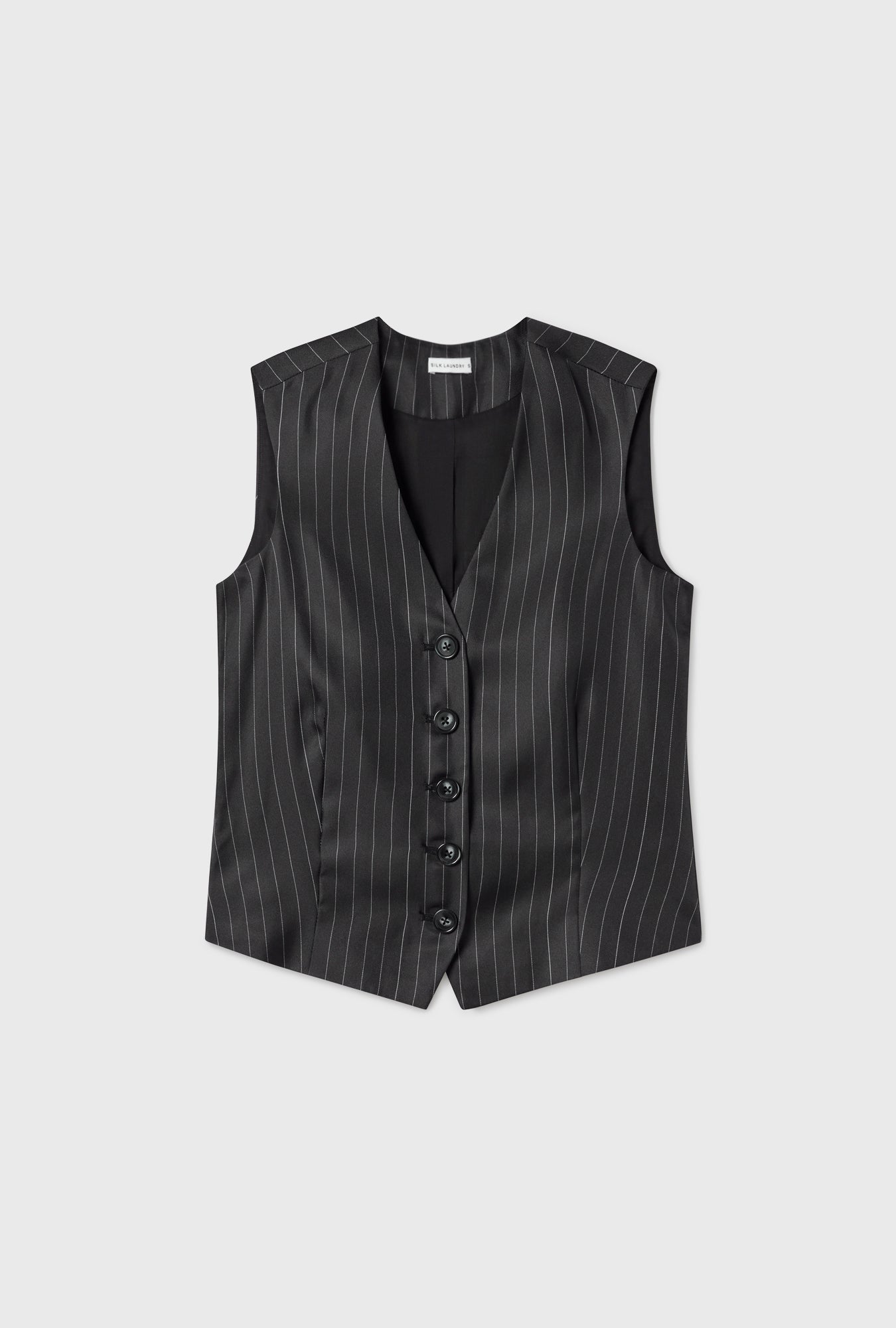 Gilet Croisé Gessé Noir/Blanc