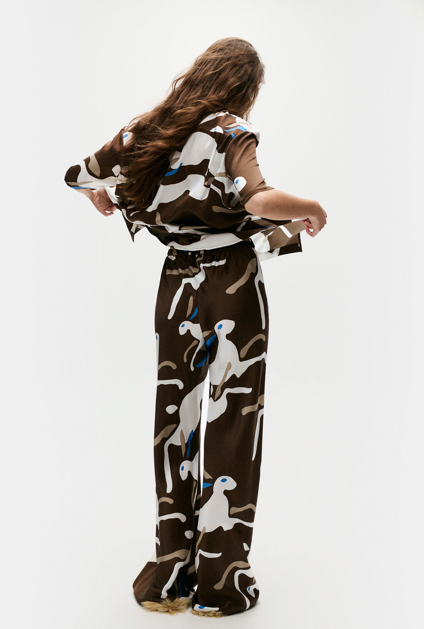 Pantalon biais Rabbit Dark Earth