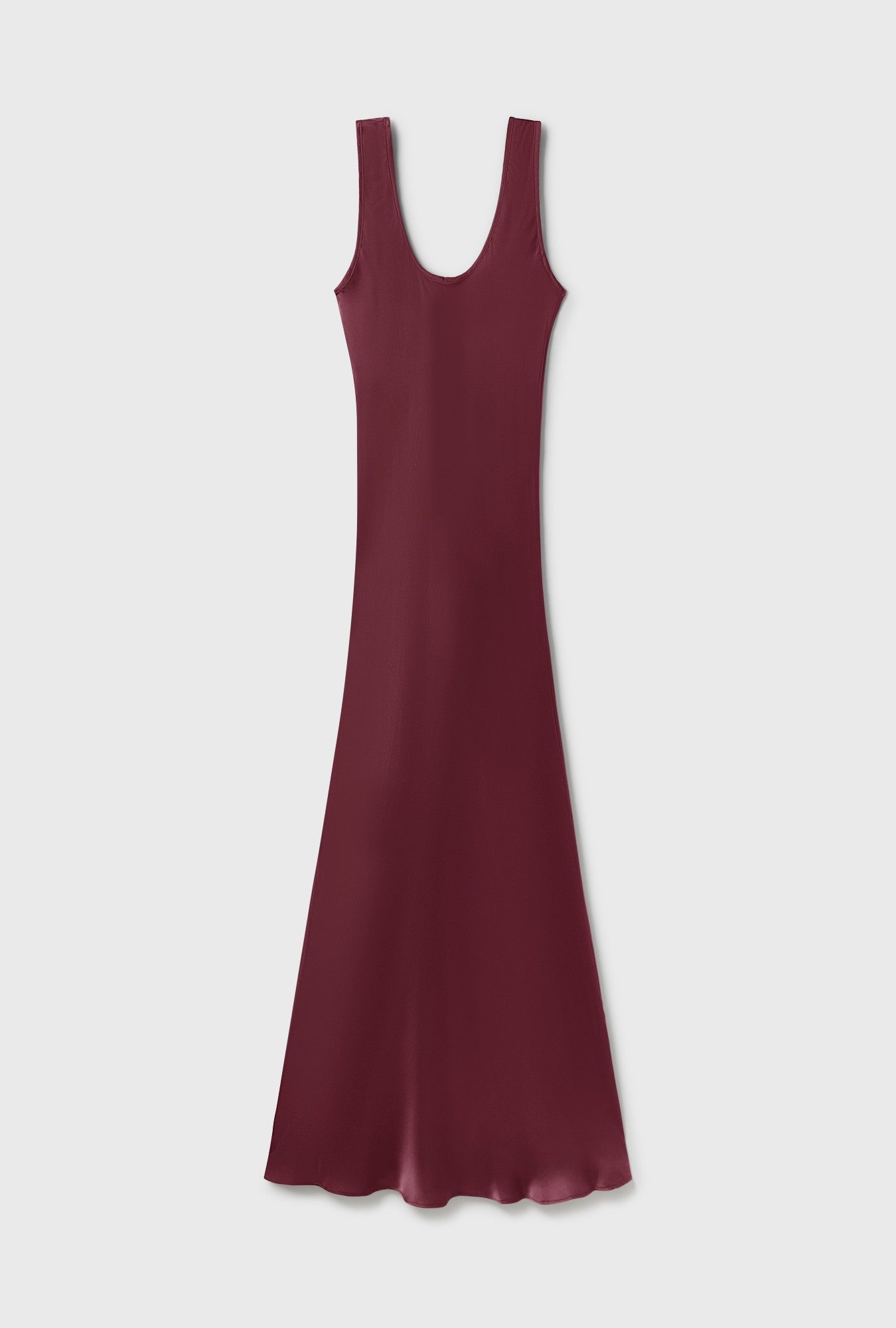 Robe col rond Feuille morte