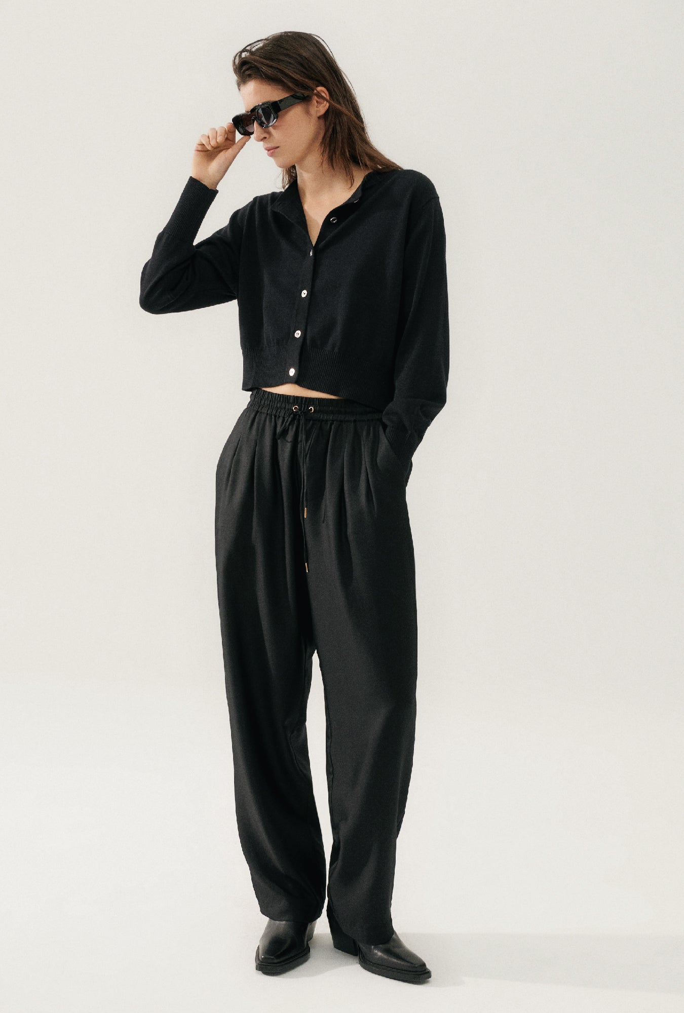 Gilet court noir