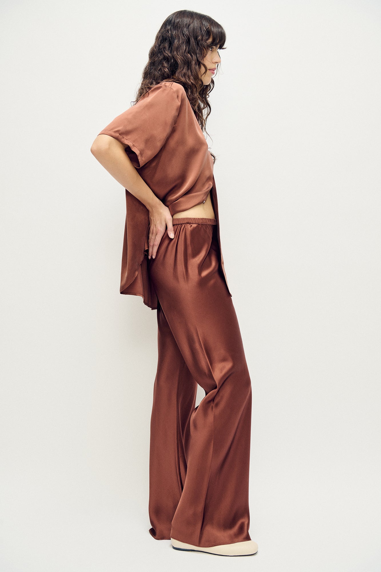 Pantalon coupe en biais Root