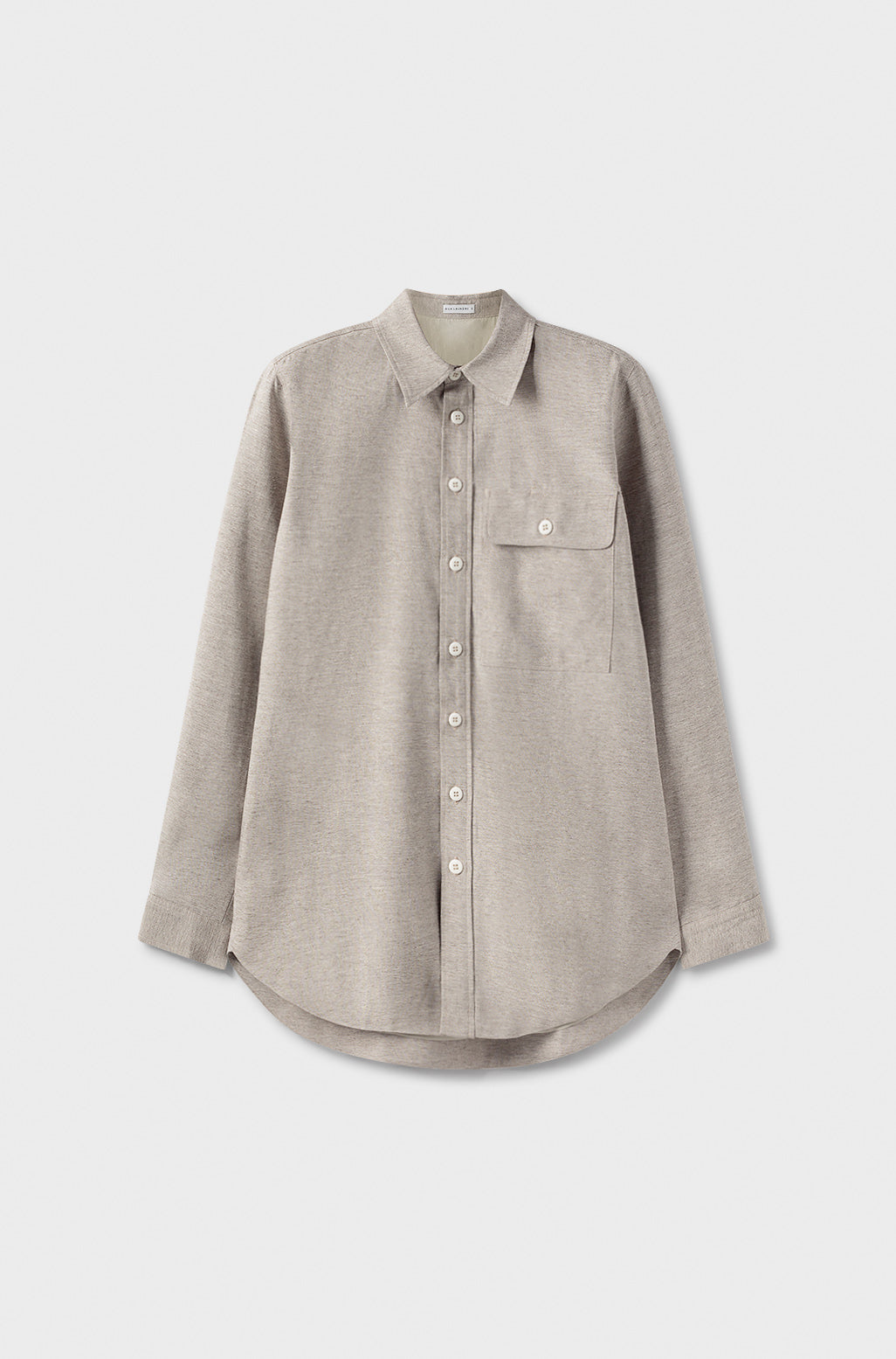 Surchemise Yak en mélange gris chiné