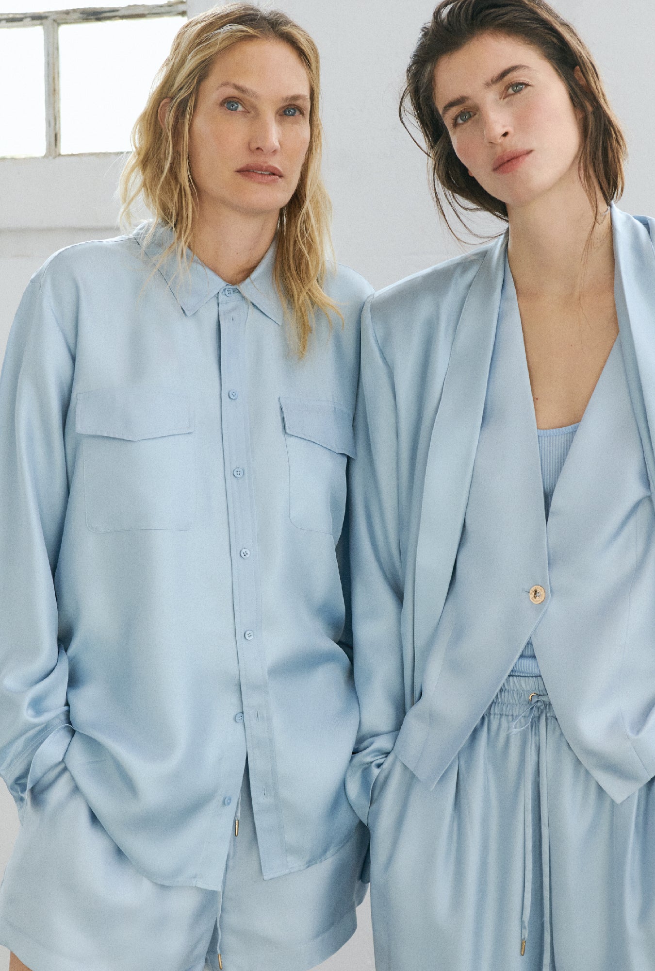 Chemise Boyfriend Twill Ciel
