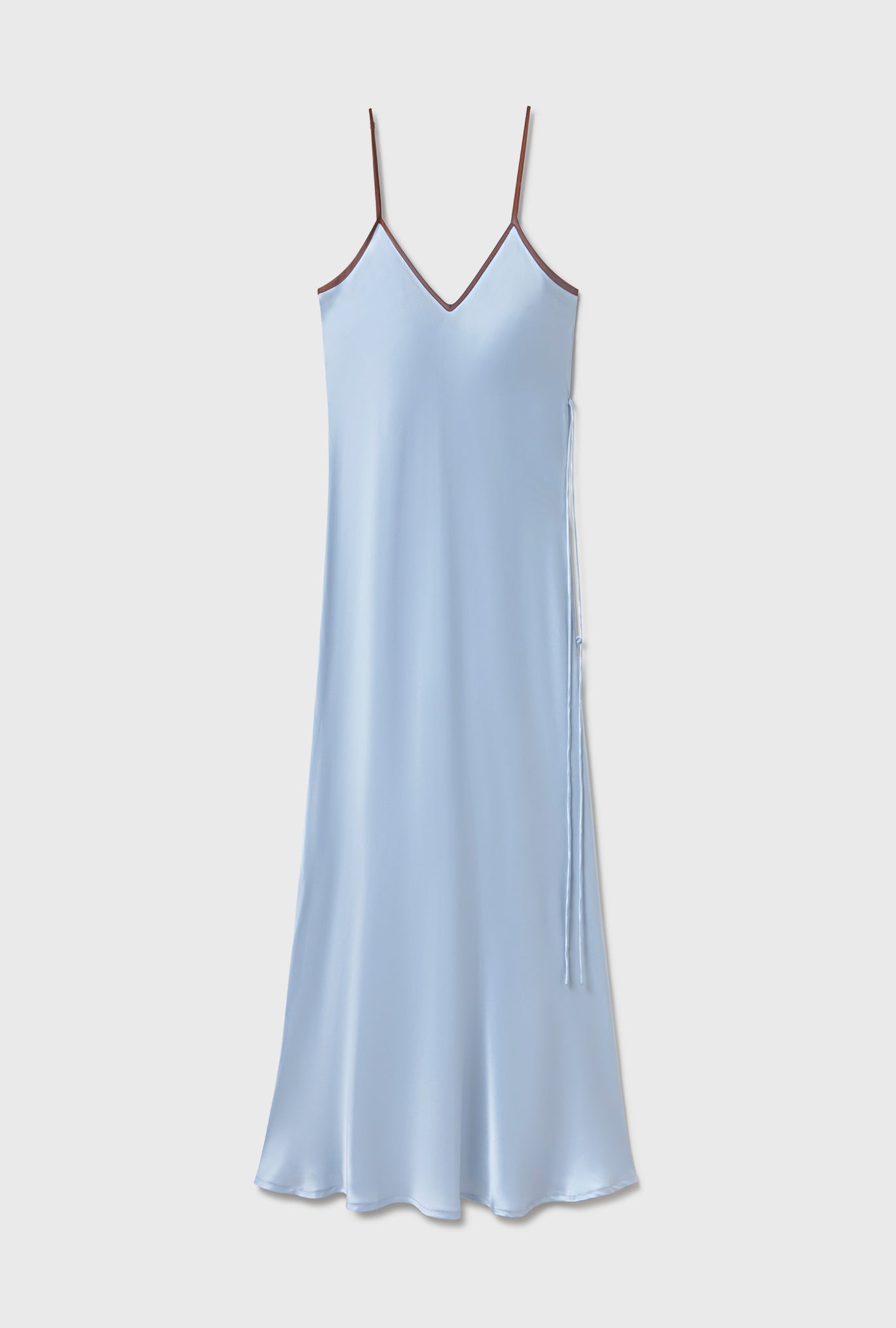 Robe nuisette années 90 bleuet