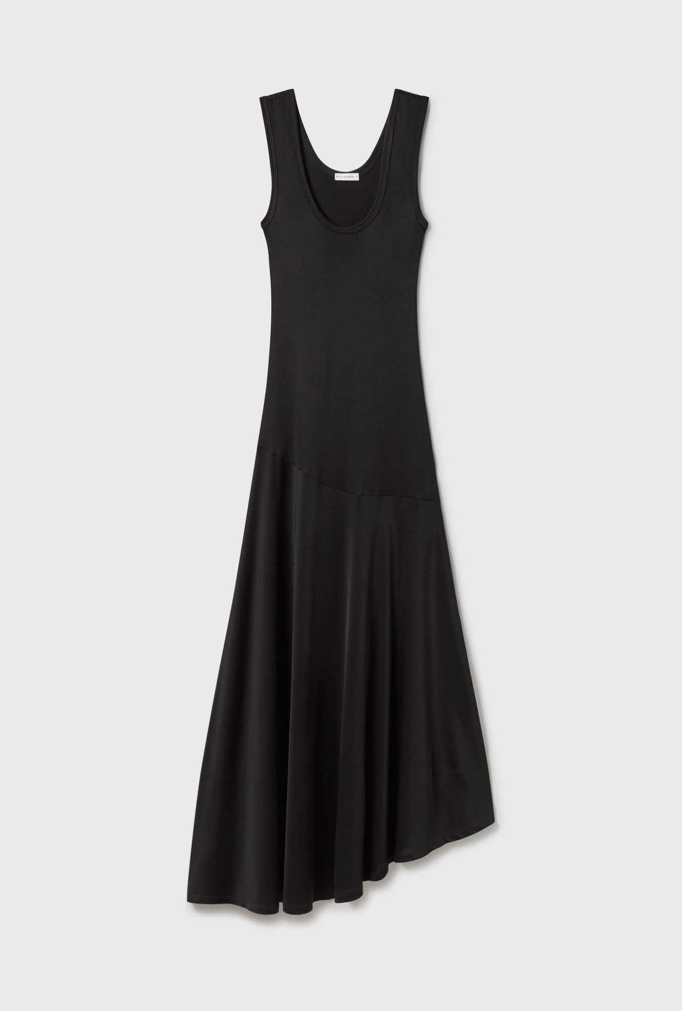 Robe sans manches en jersey noir