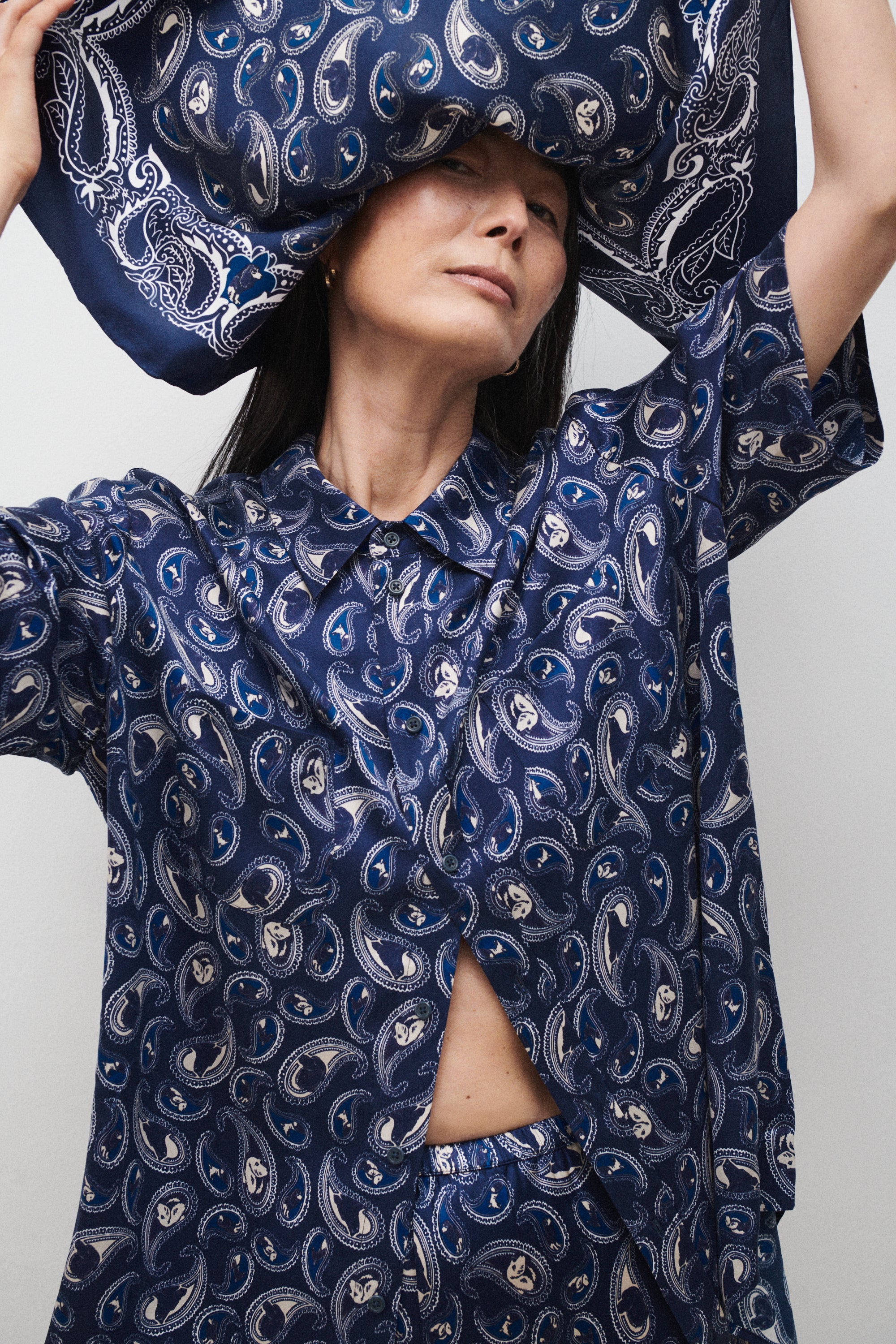 Foulard Chiens Paisley