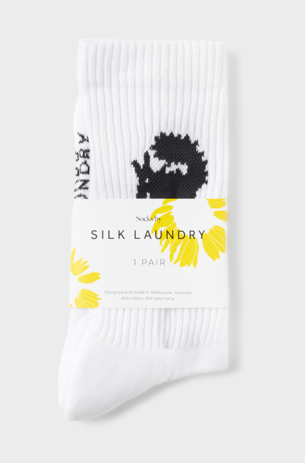 Chaussettes montantes loup