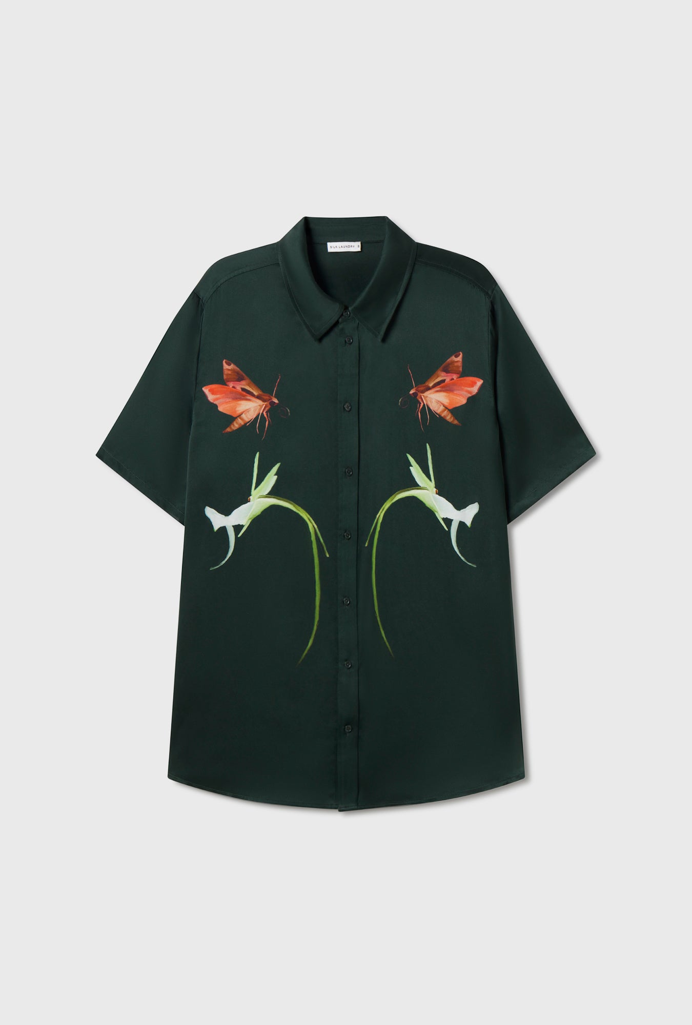 Chemise Boyfriend Manches Courtes Symbiotique