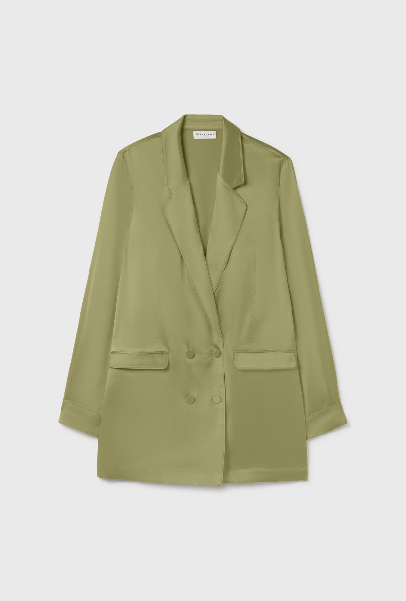 Blazer décontracté sauge