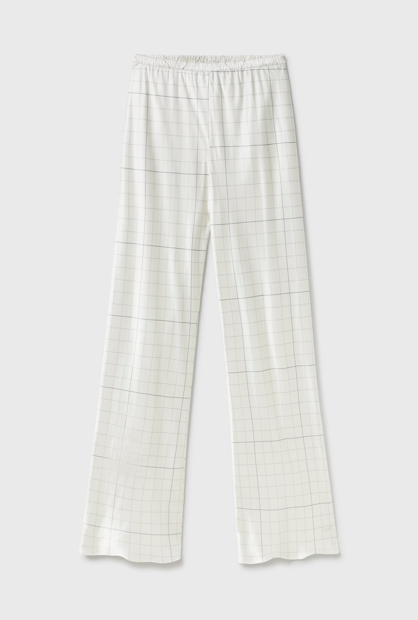 Grille de pantalons coupés en biais
