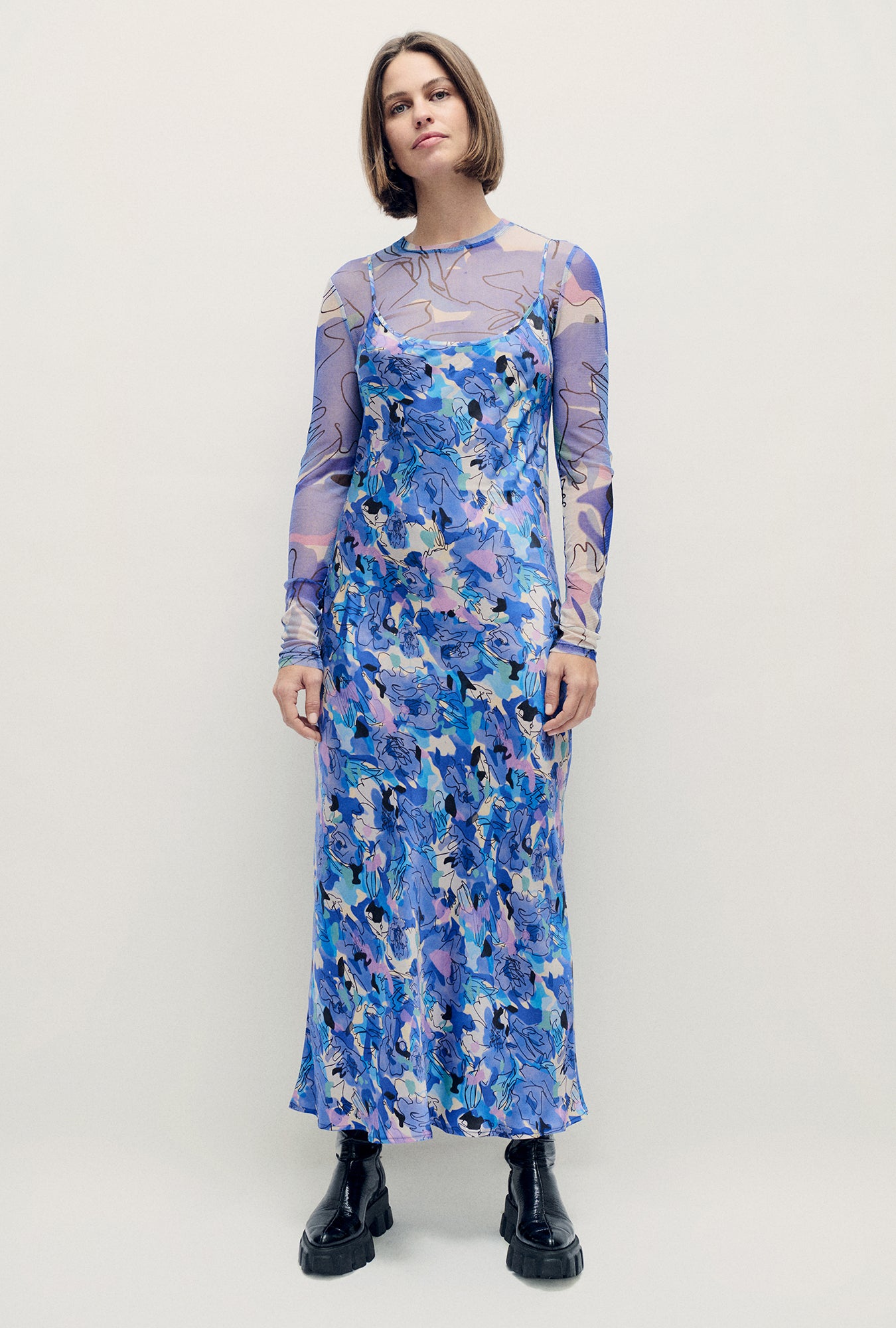 Robe Fleurie Bleuet 1996