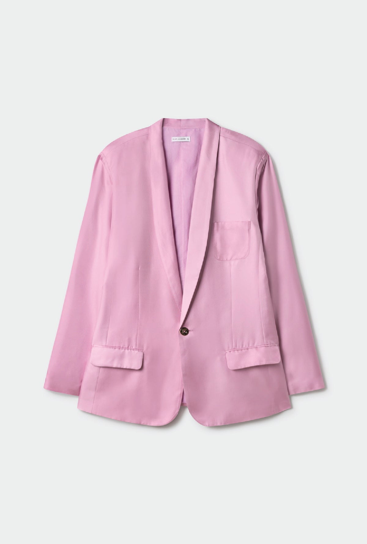 Blazer croisé en sergé de Miami Figue