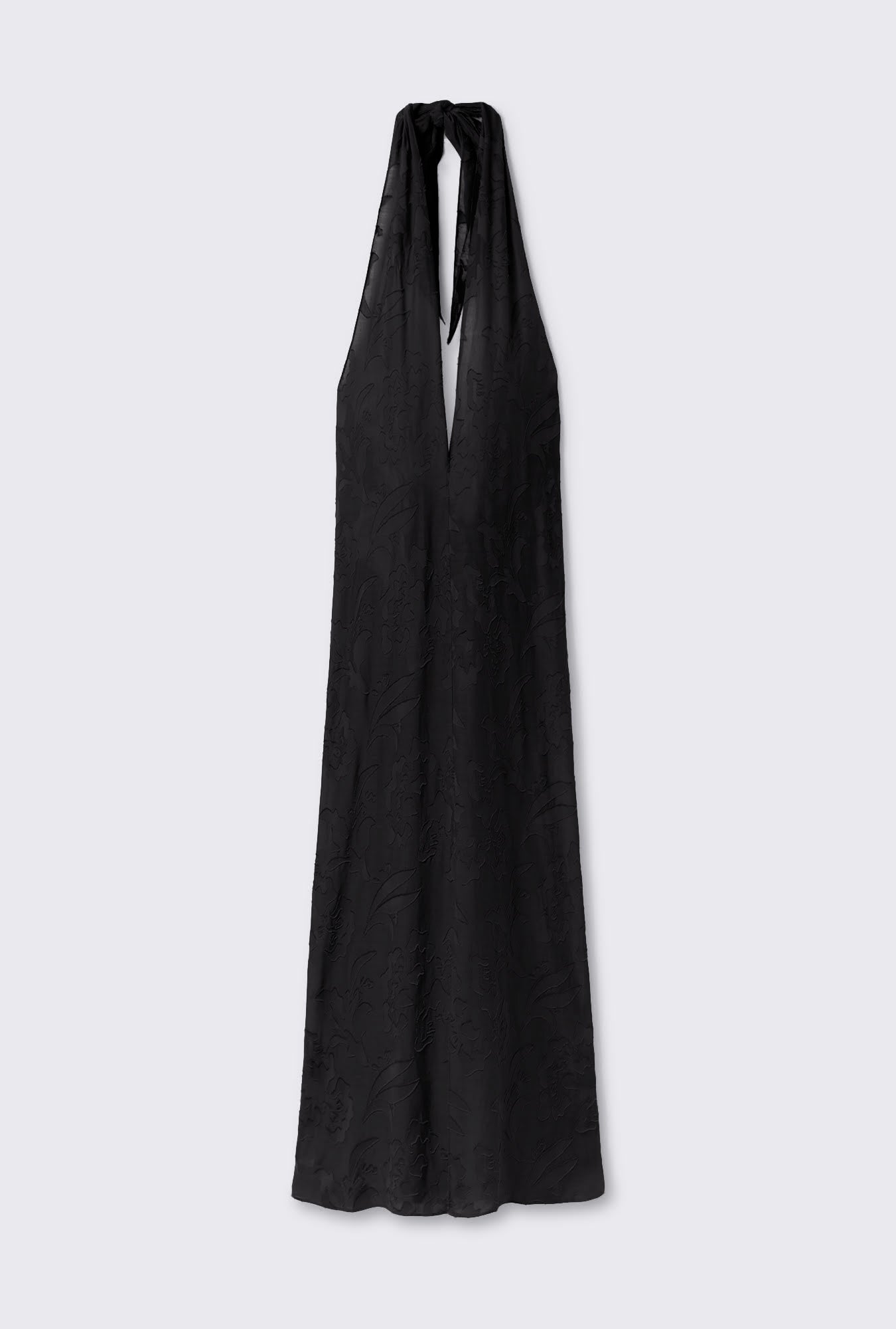 Jupe portefeuille en soie Clip Tulipa noire