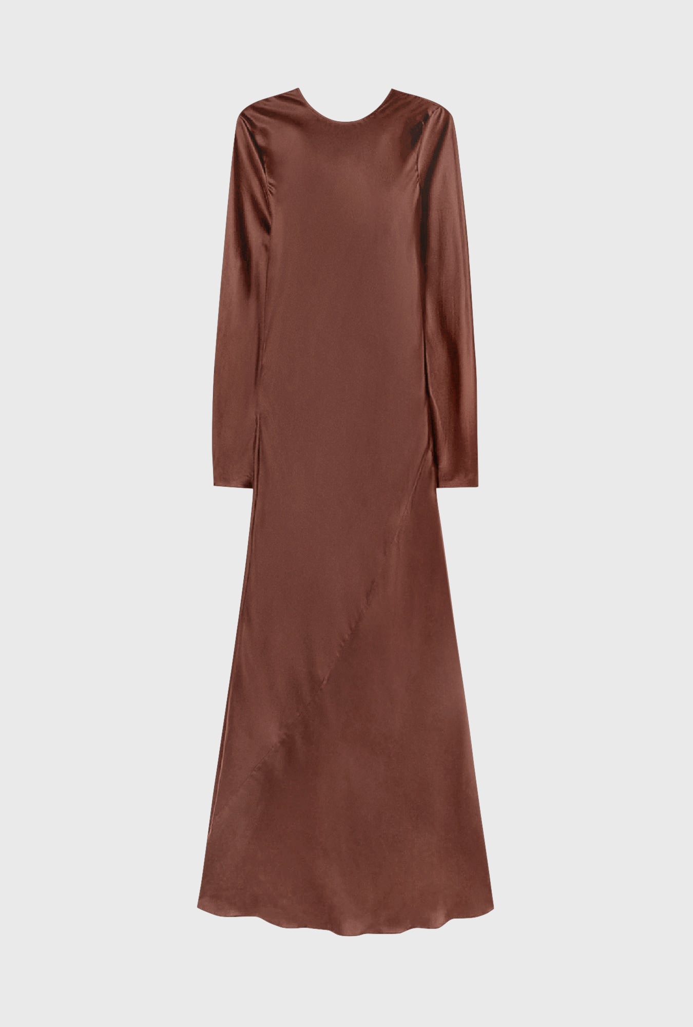 Robe Bias à Manches Longues Root