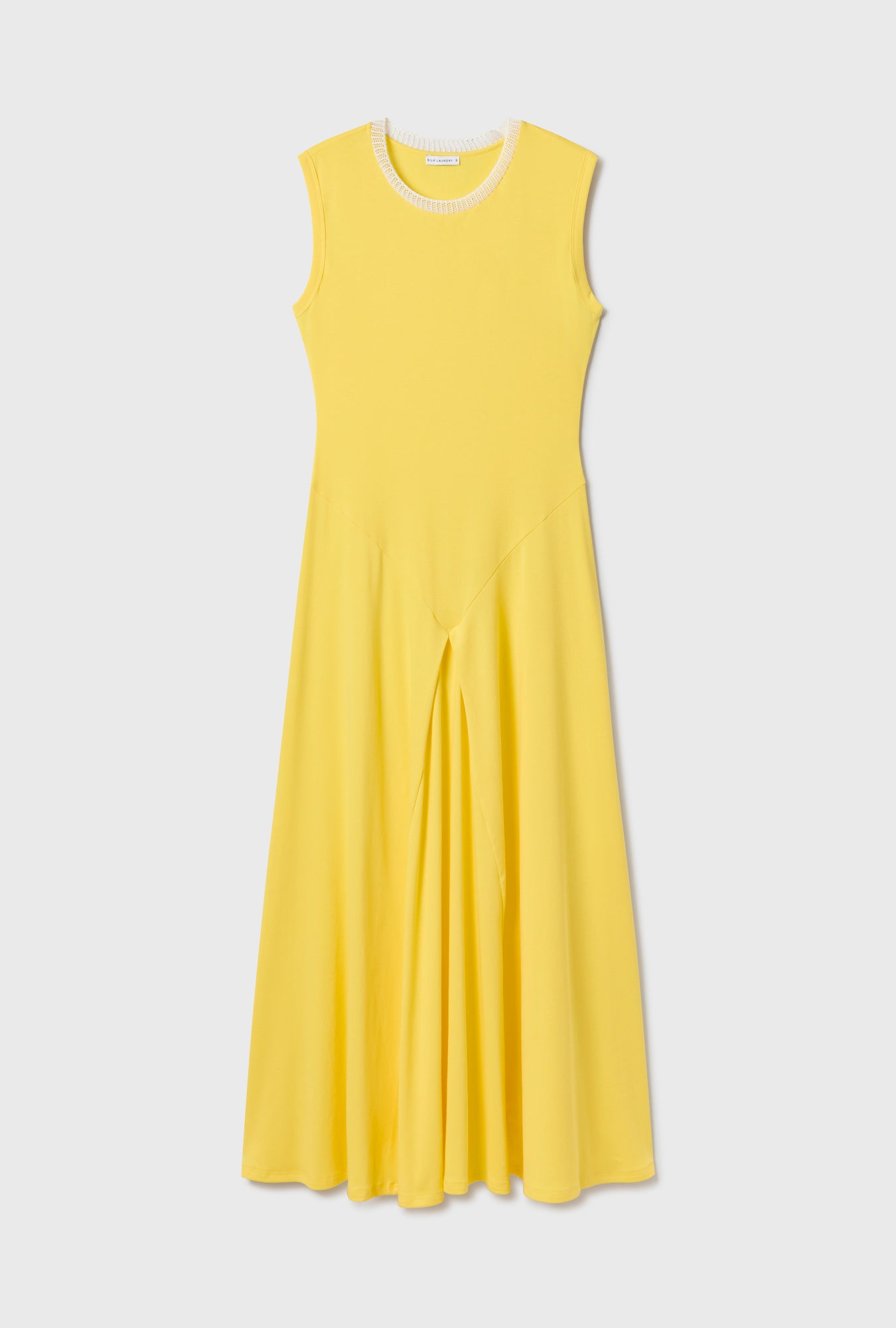 Crochet Trim Dress Titanate