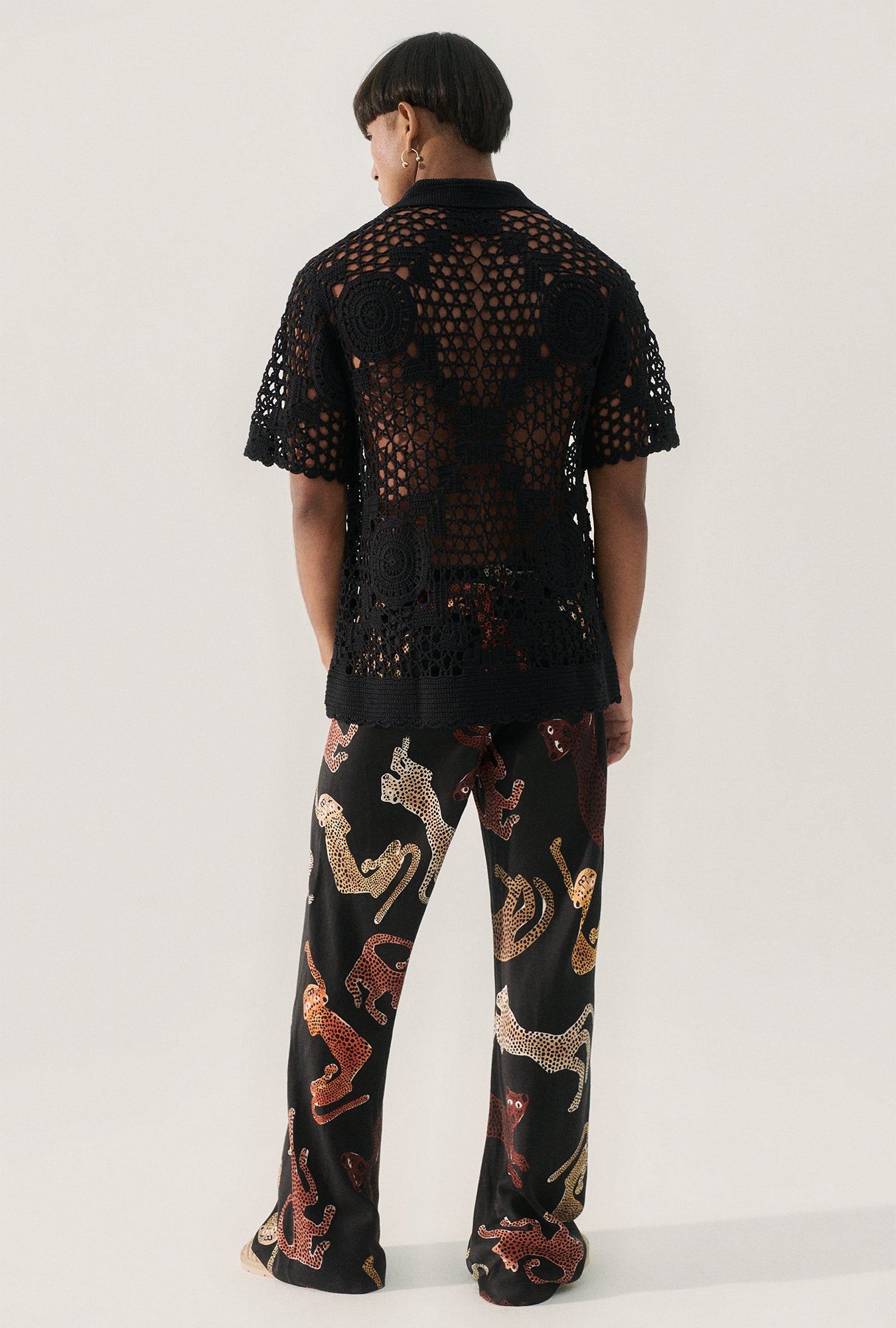 Pantalon biais Jaguars noir