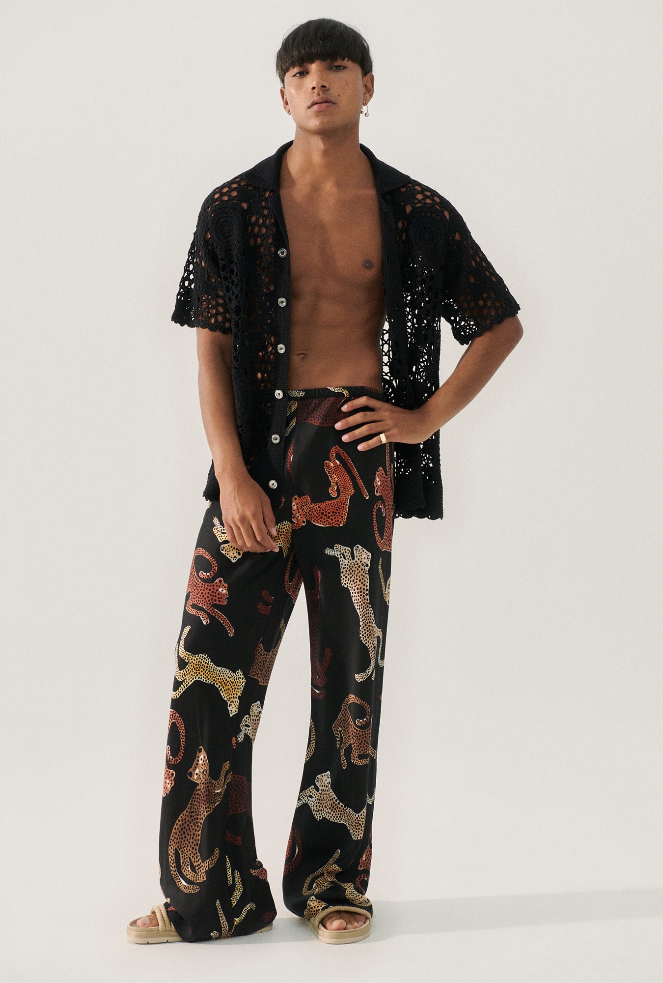 Pantalon biais Jaguars noir