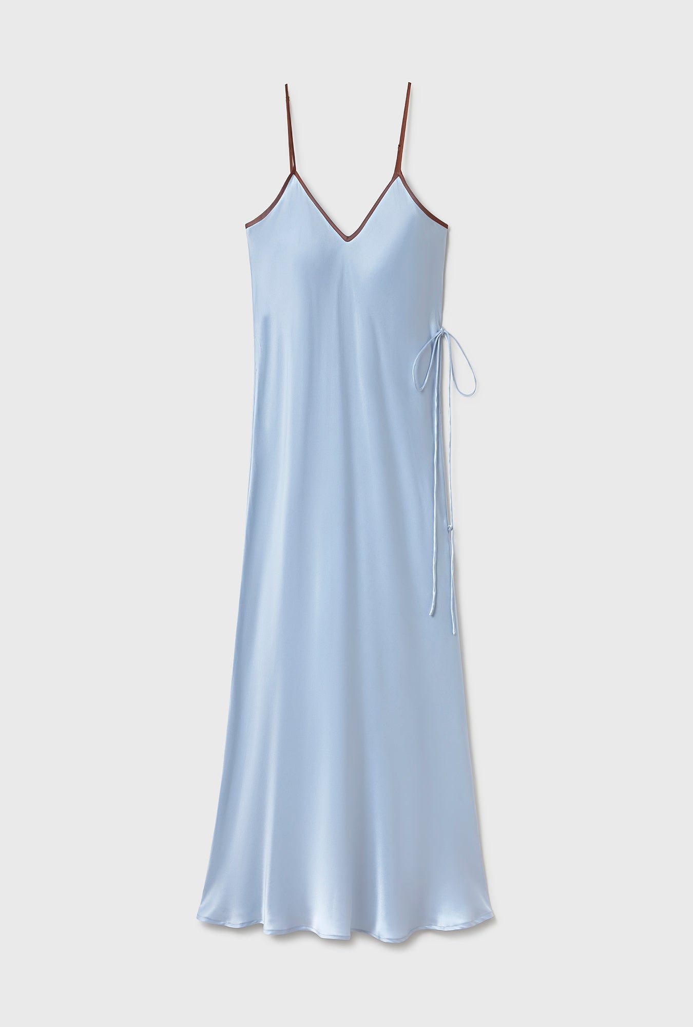 Robe nuisette années 90 bleuet