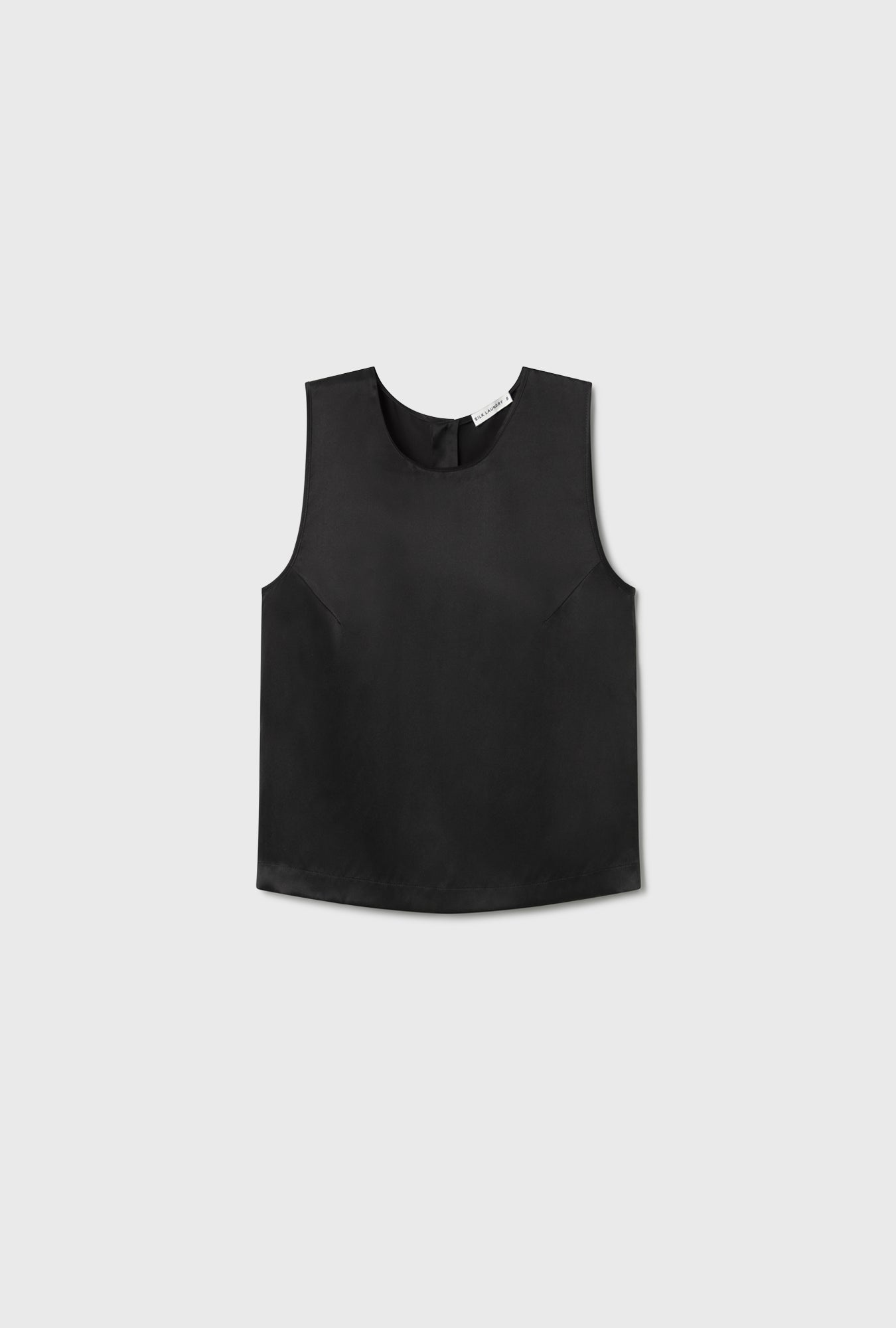 Elena Top Satin Noir
