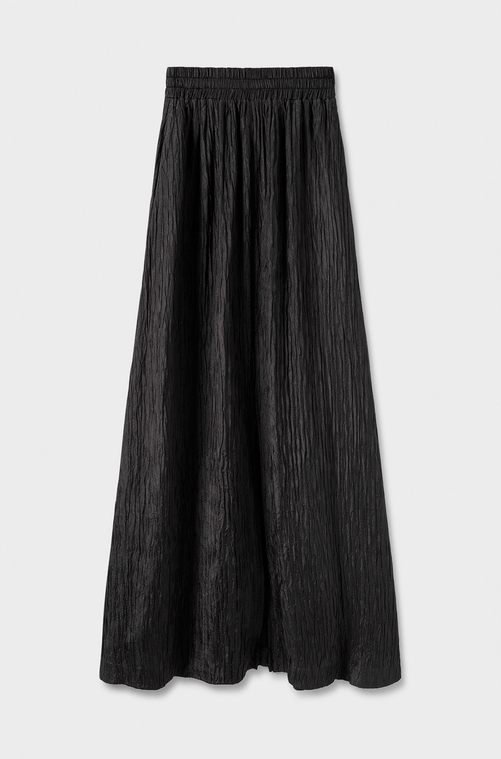 Jupe froissée noire