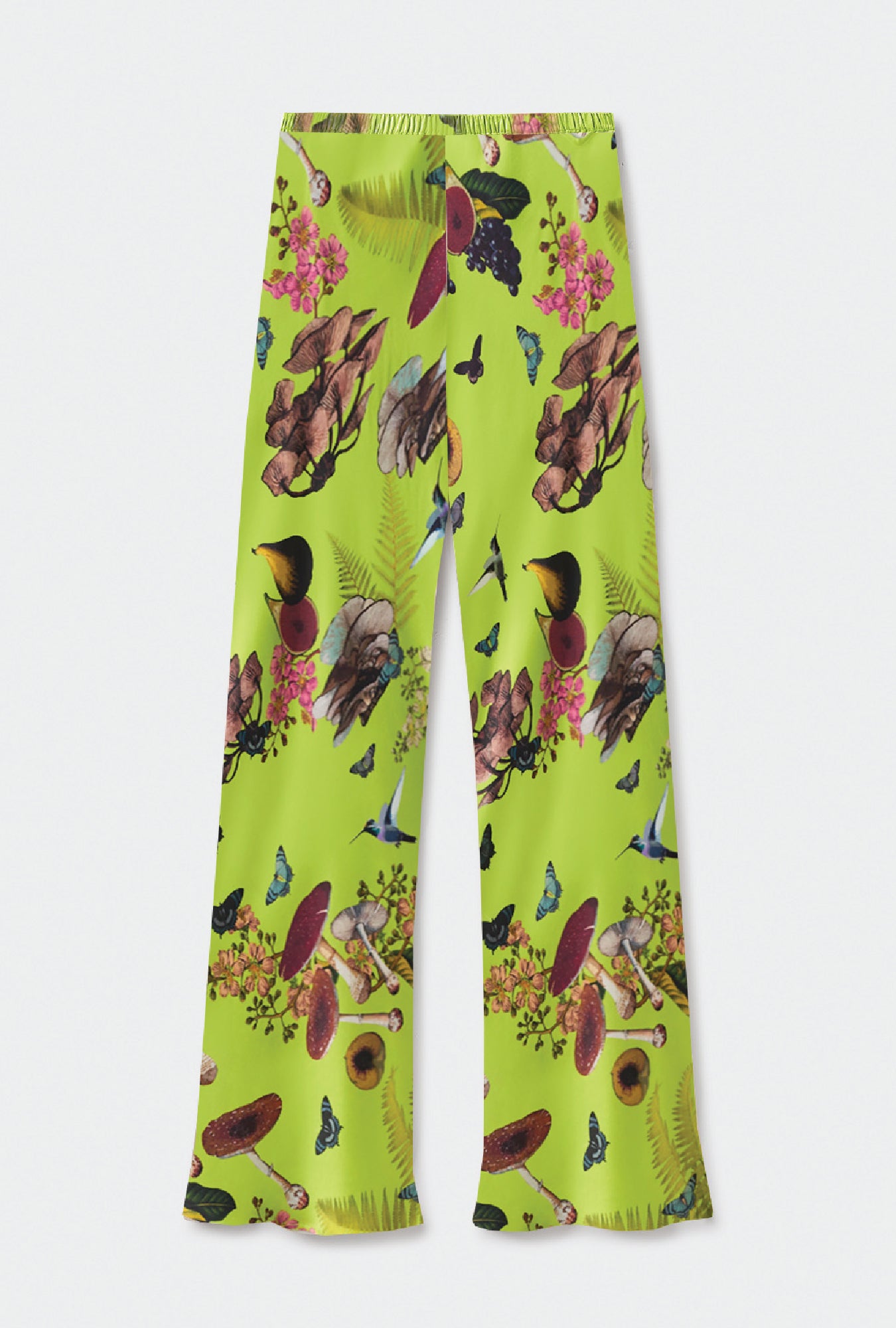 Pantalon coupe en biais Champignon Magique Fougère