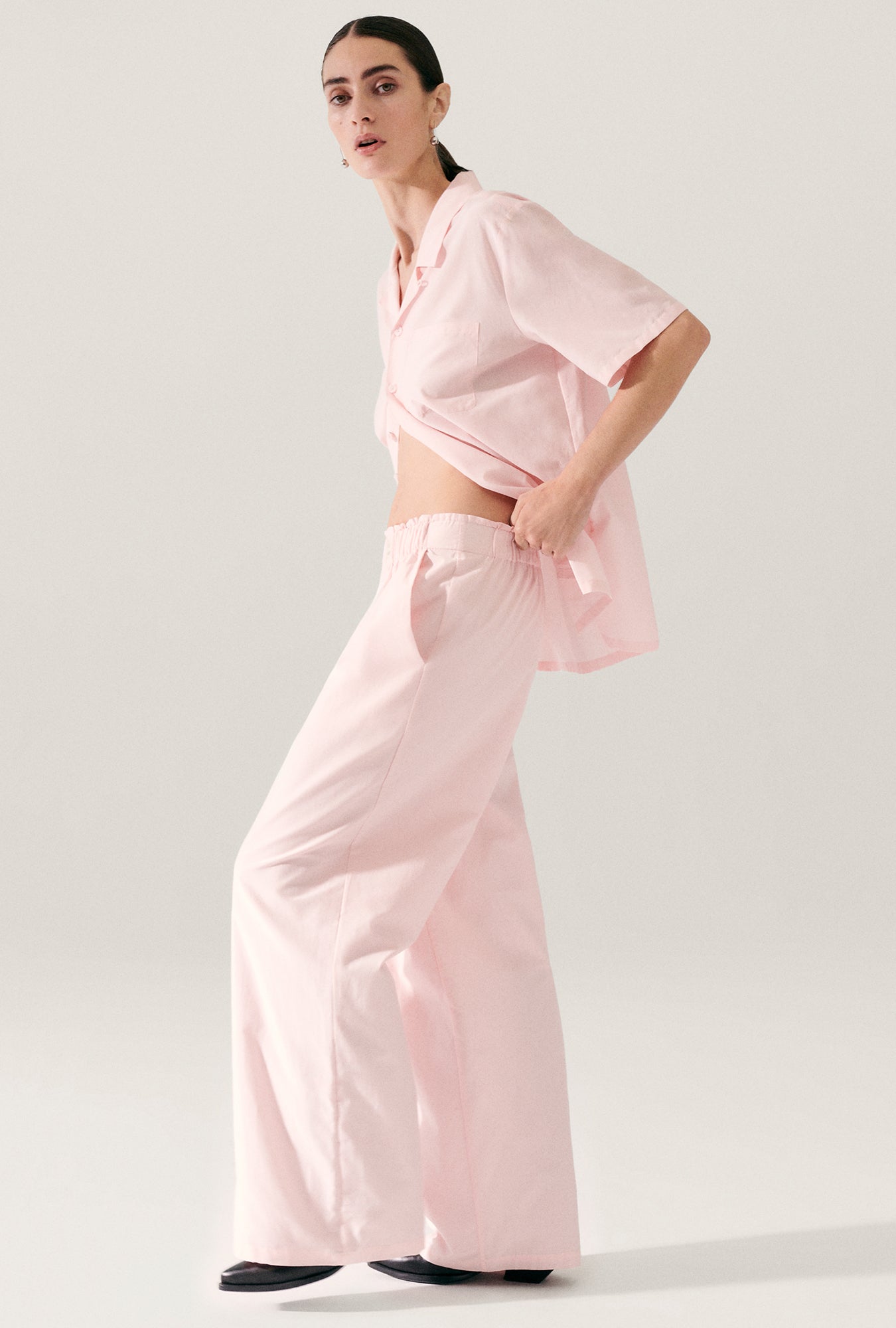 Chemise décontractée en coton et soie Hydrogène