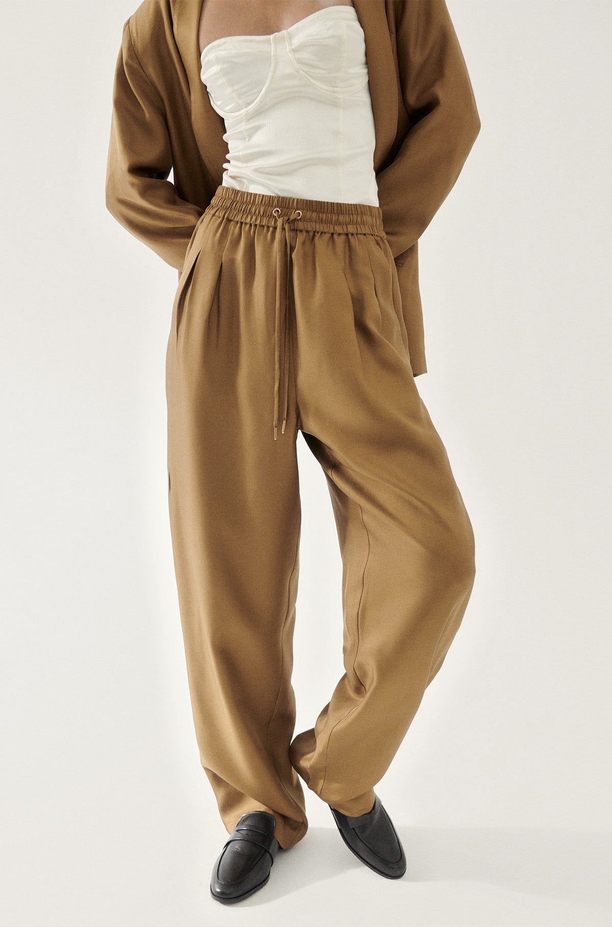 Pantalon Slouch en sergé Kangaroo