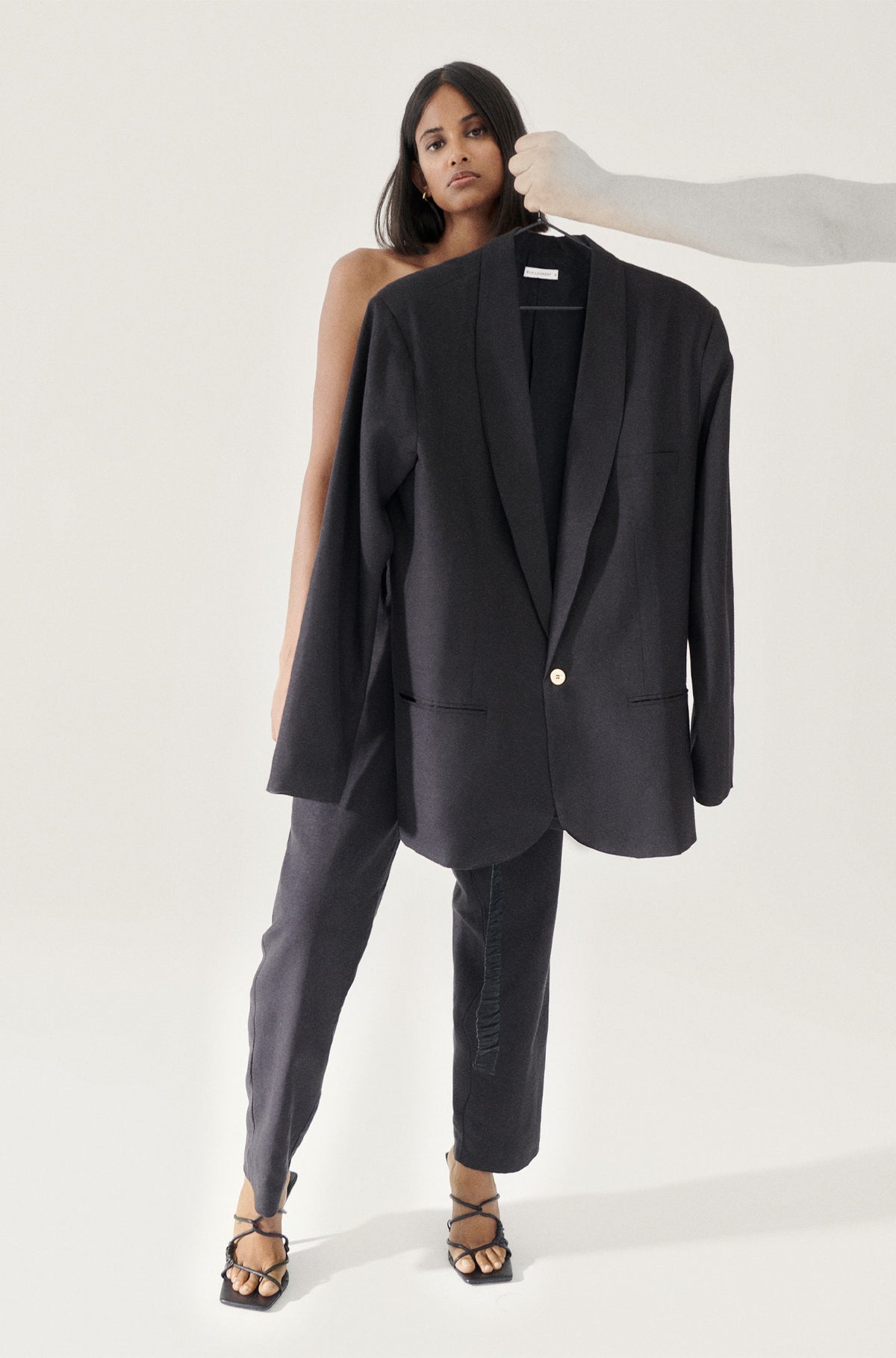 Blazer Miami Noir en Laine de Yack