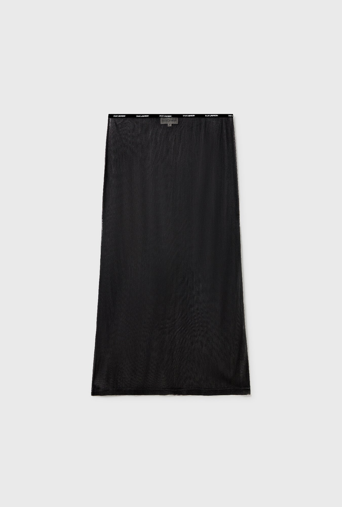 Jupe en maille noire