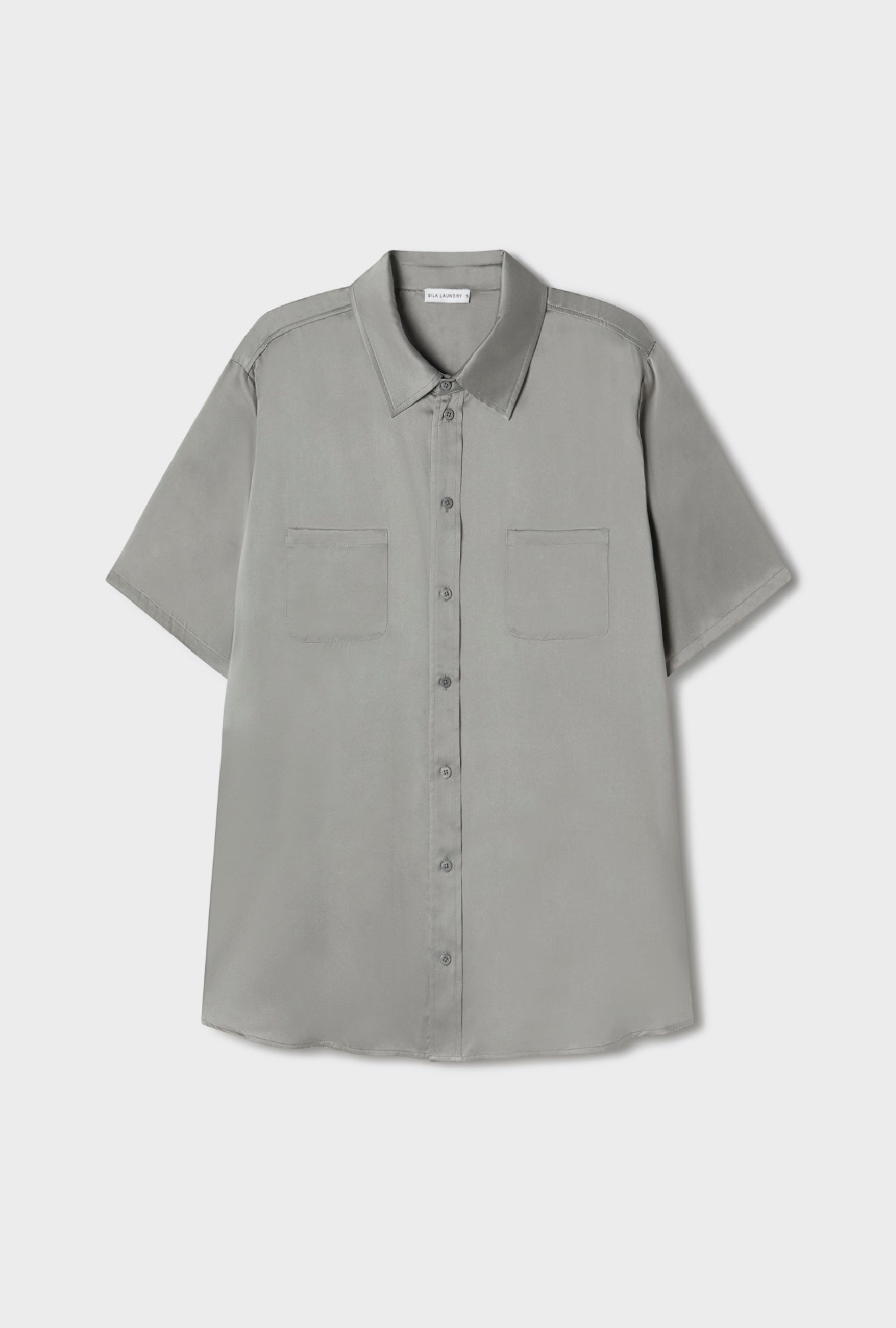 Chemise Boyfriend Manches Courtes Lune