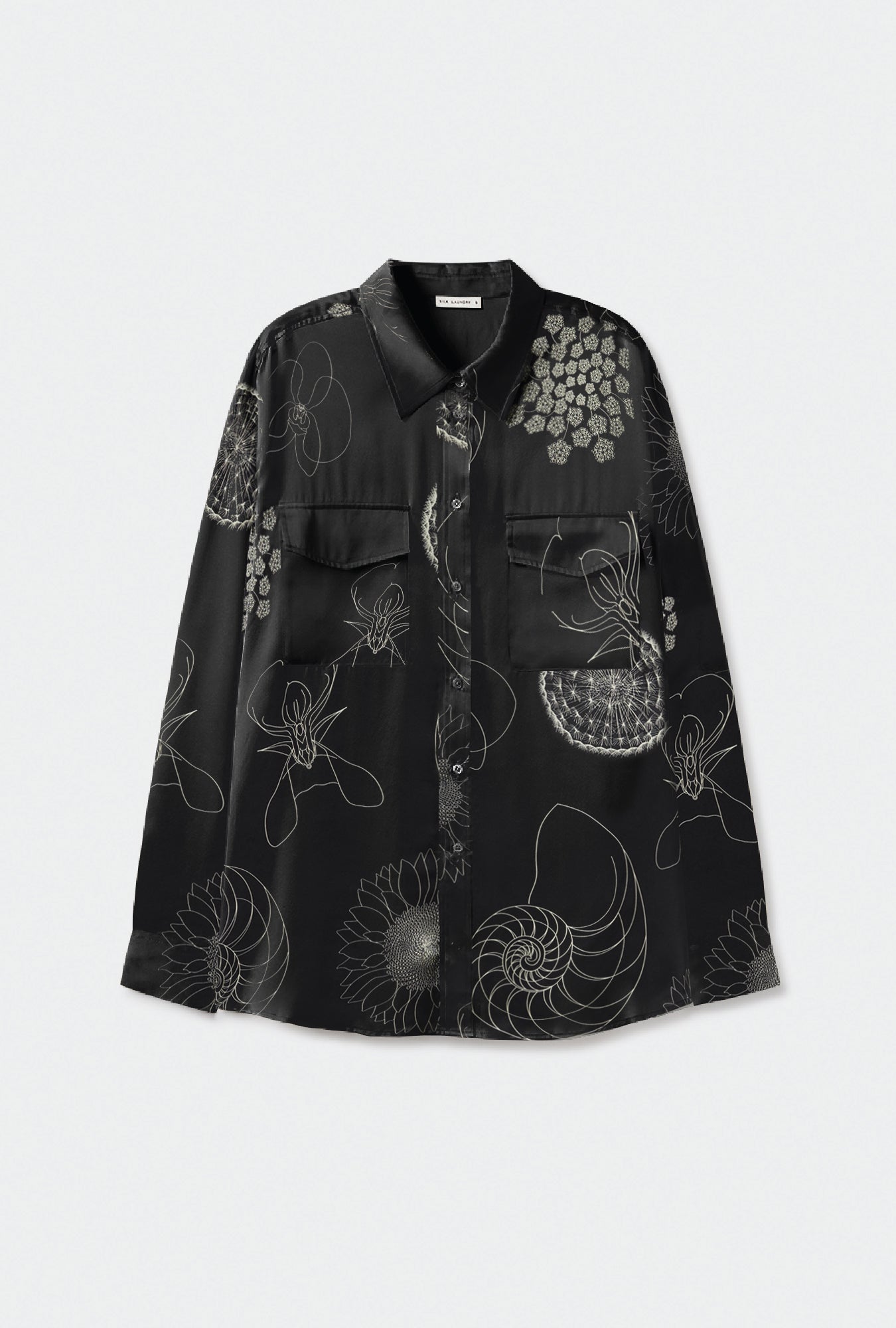 CHEMISE BOYFRIEND FIBONACCI NOIRE