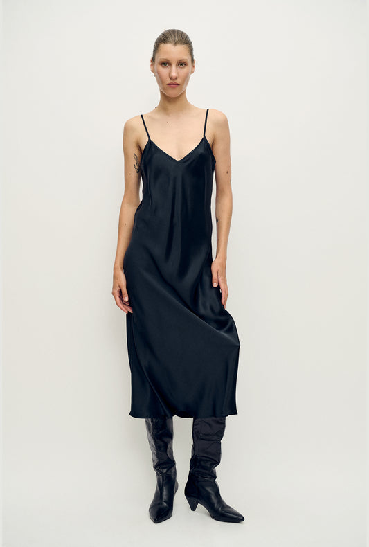 Robe Caraco Noire Années 90