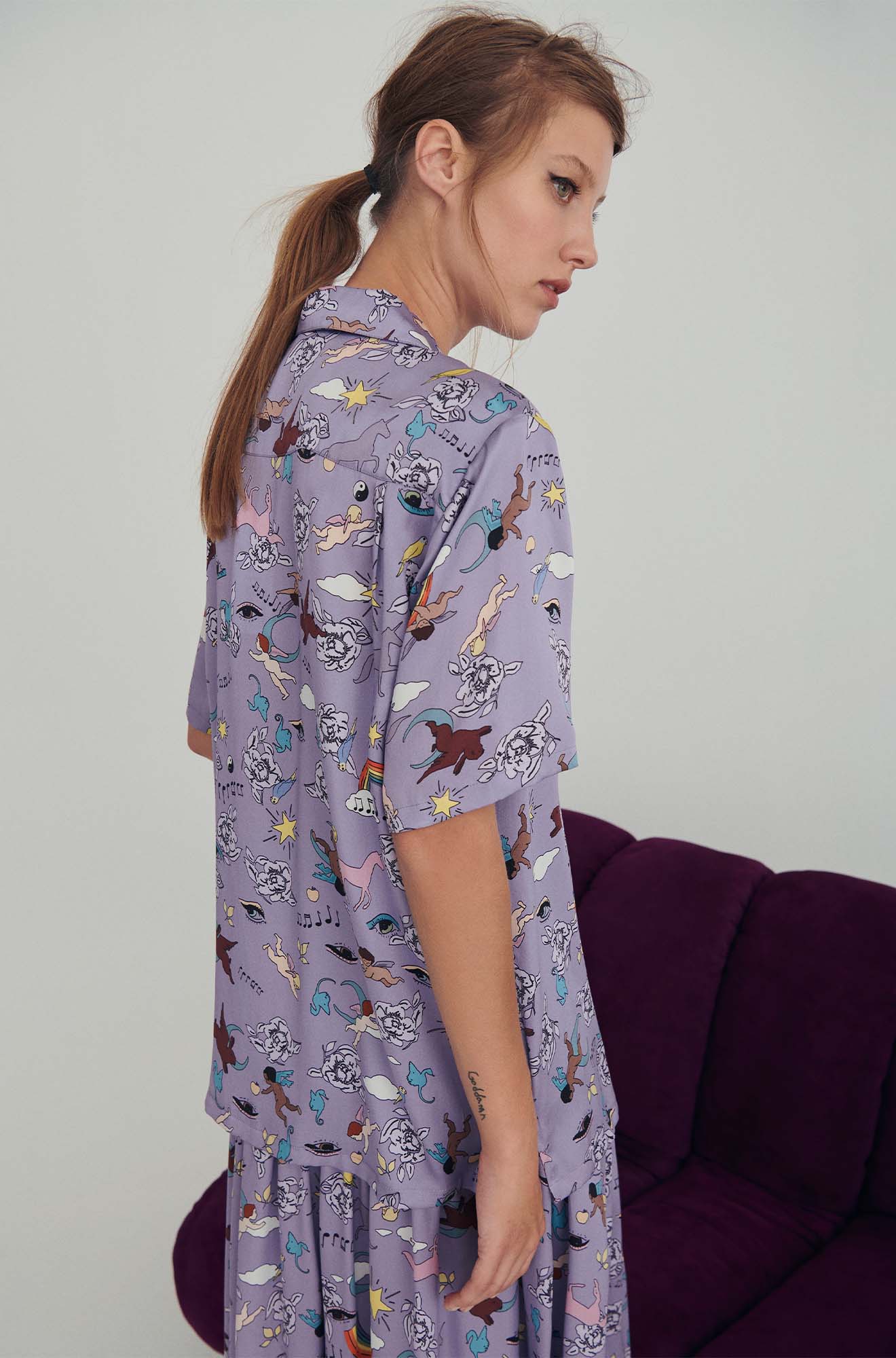 Chemise Camp Franca Surréaliste
