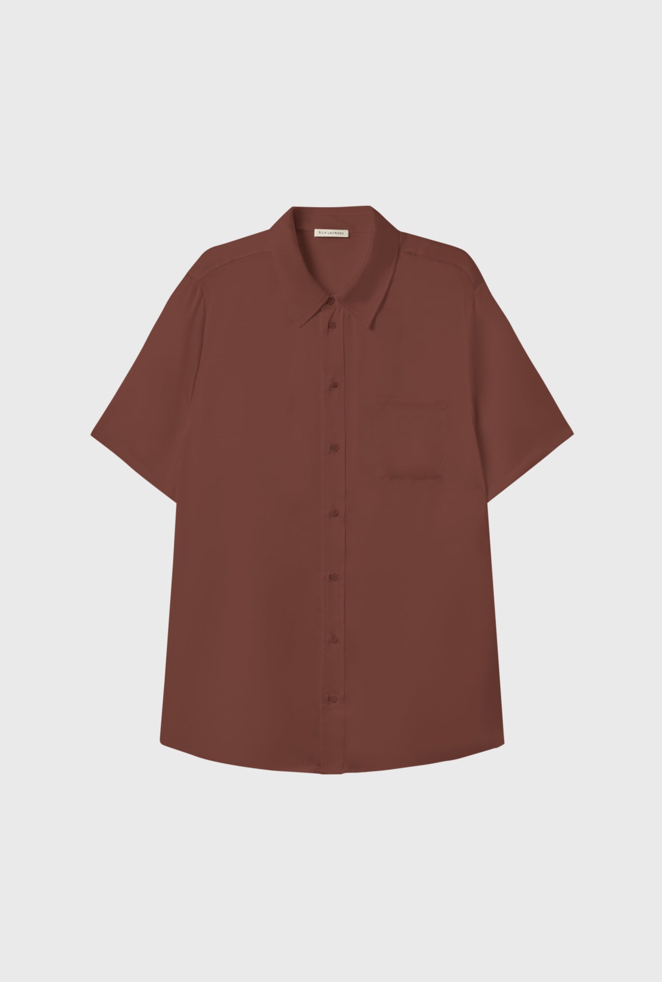 Chemise courte coupe droite Root