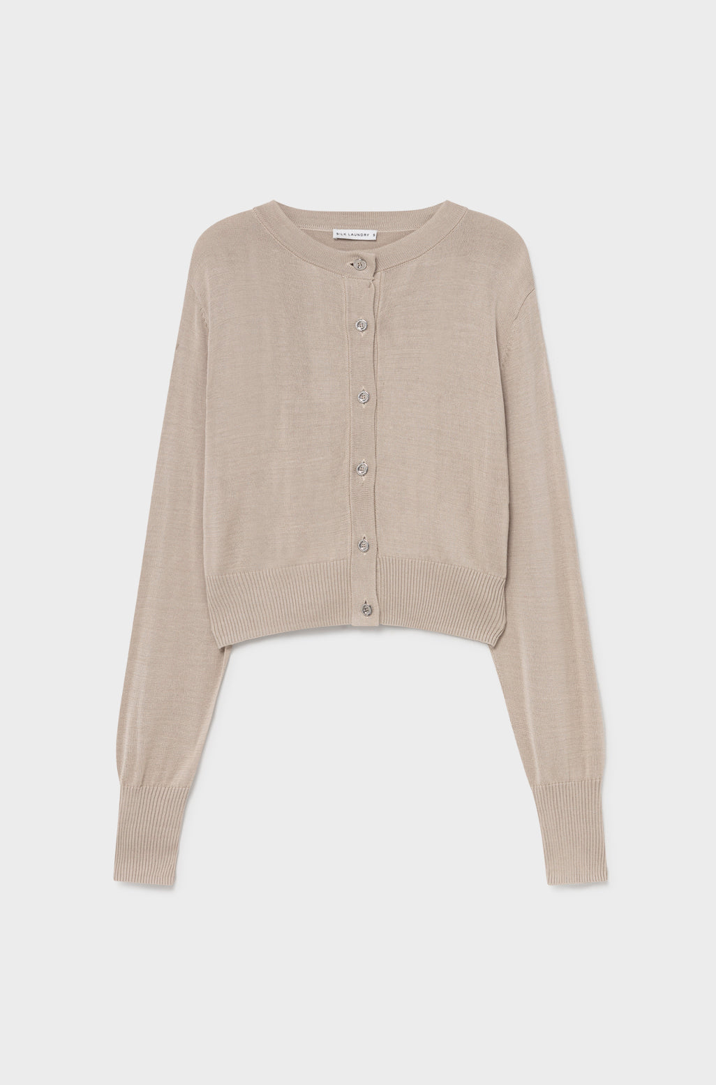 Gilet court noisette
