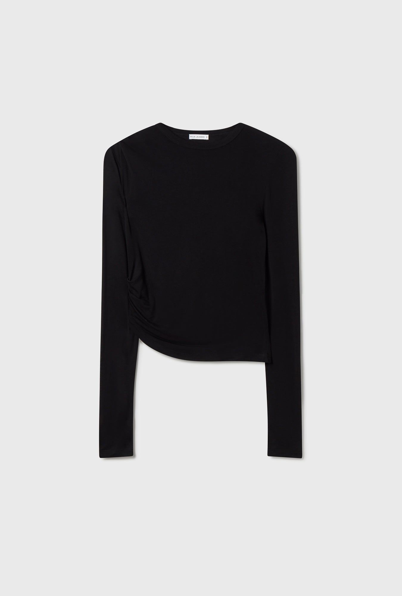 Haut en jersey modal fluide noir
