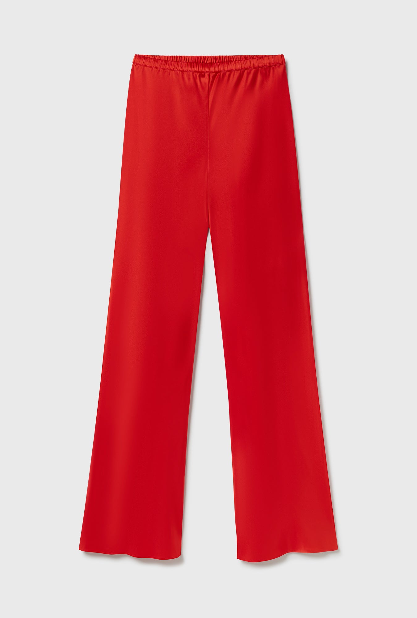 Pantalon coupé en biais Géranium