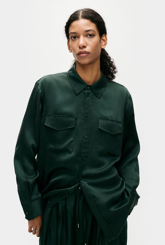 Chemise "Boyfriend" Scarabée