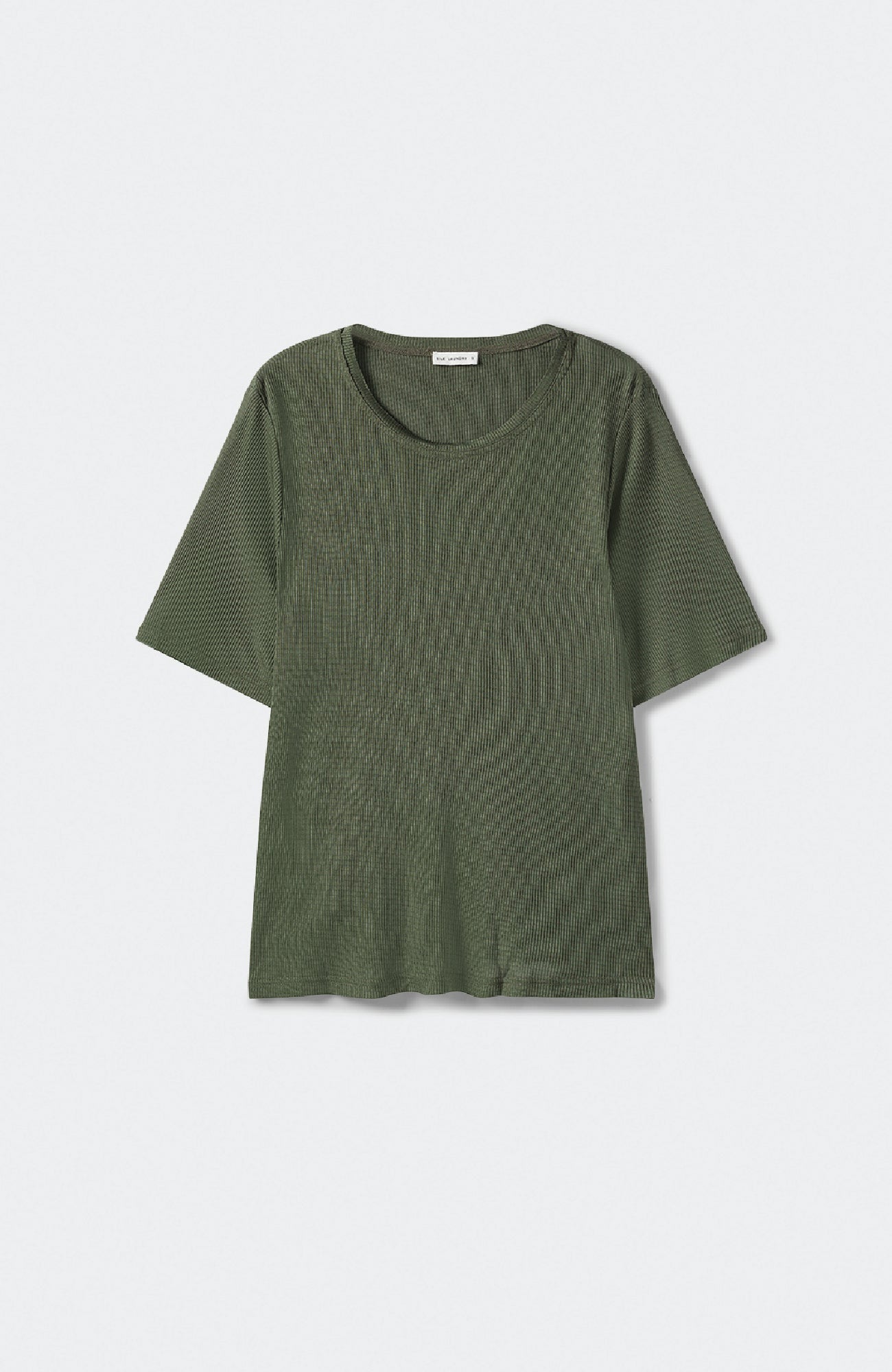 T-shirt côtelé Cèdre