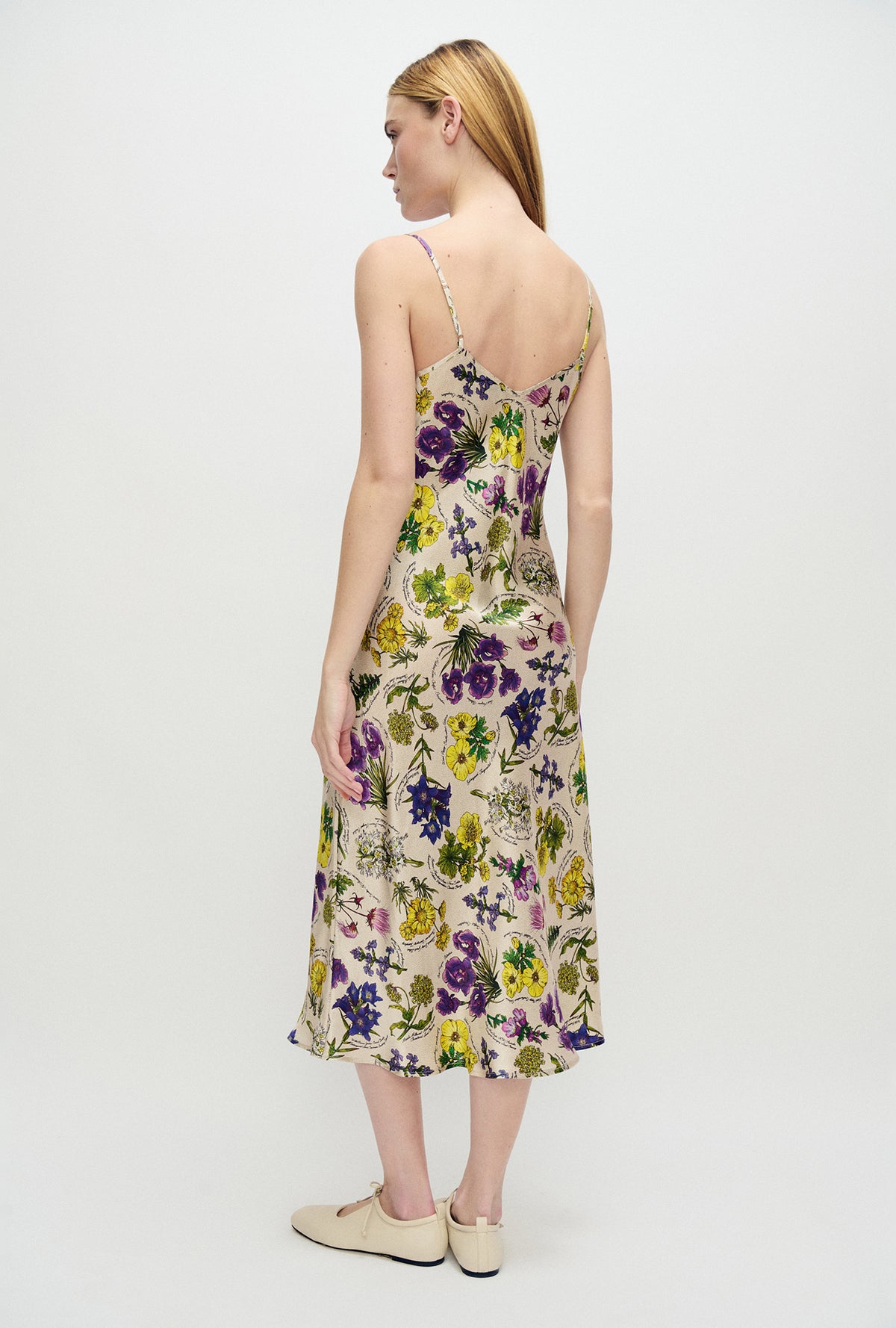 90s Slip Dress Endangered Flowers